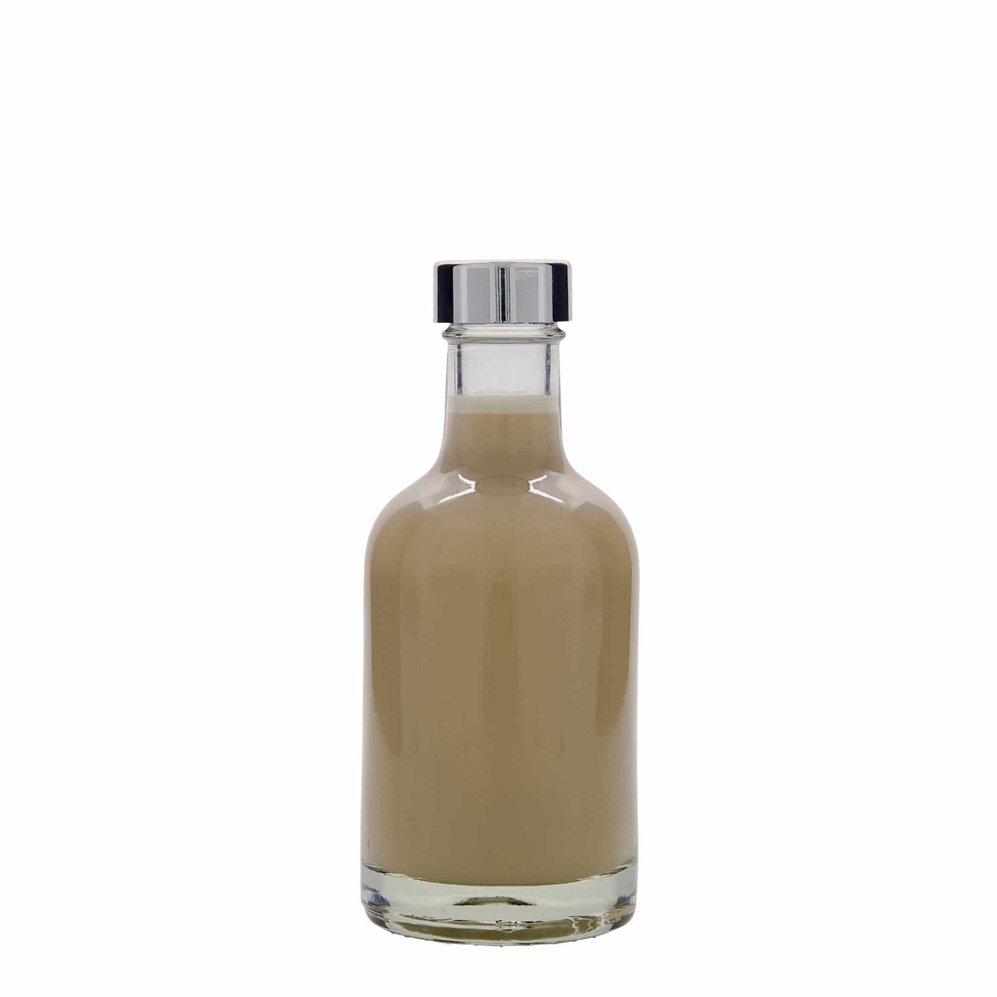 200 ml стъклена бутилка „First Class“, затваряне: винтова капачка GPI 28
