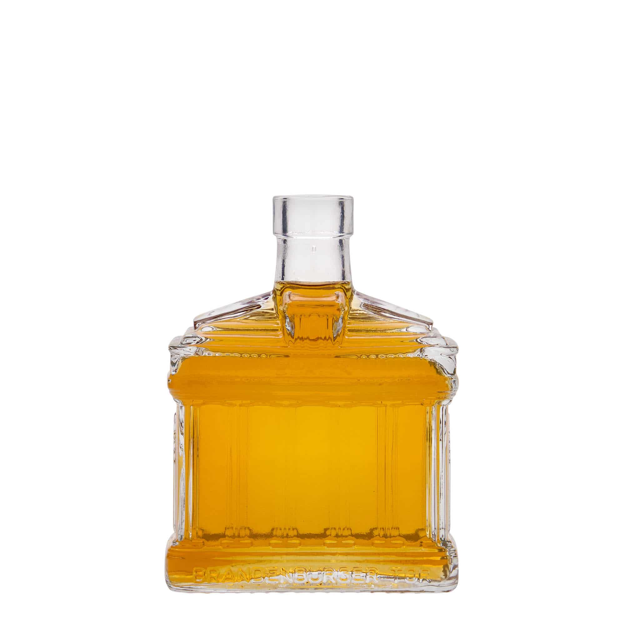 200 ml стъклена бутилка „Бранденбургската врата“, затваряне: коркова тапа