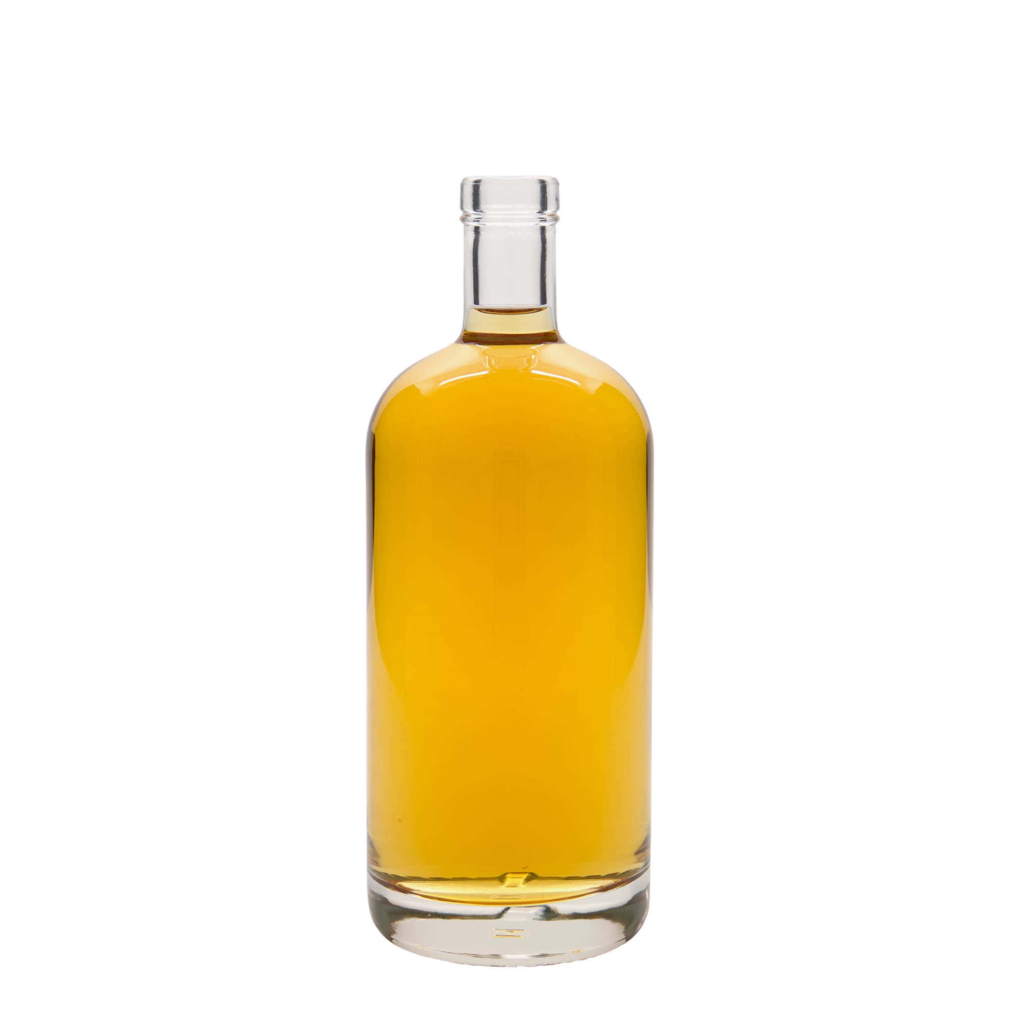 700 ml стъклена бутилка „Linea Uno“, затваряне: коркова тапа