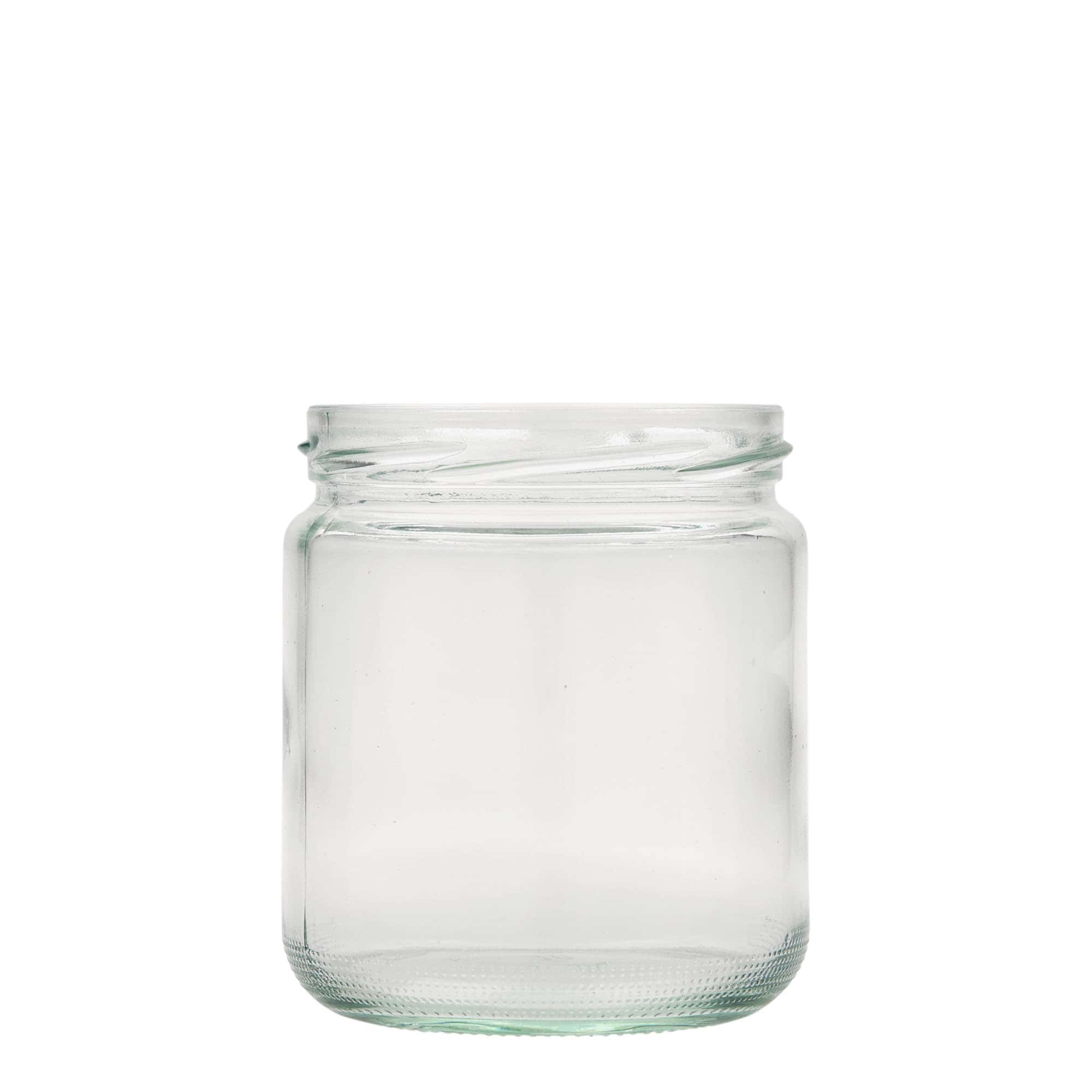 440 ml кръгъл буркан, затваряне: винтов капак Twist-Off (TO 82) 440 ml кръгъл буркан, затваряне: винтов капак Twist-Off (TO 82)