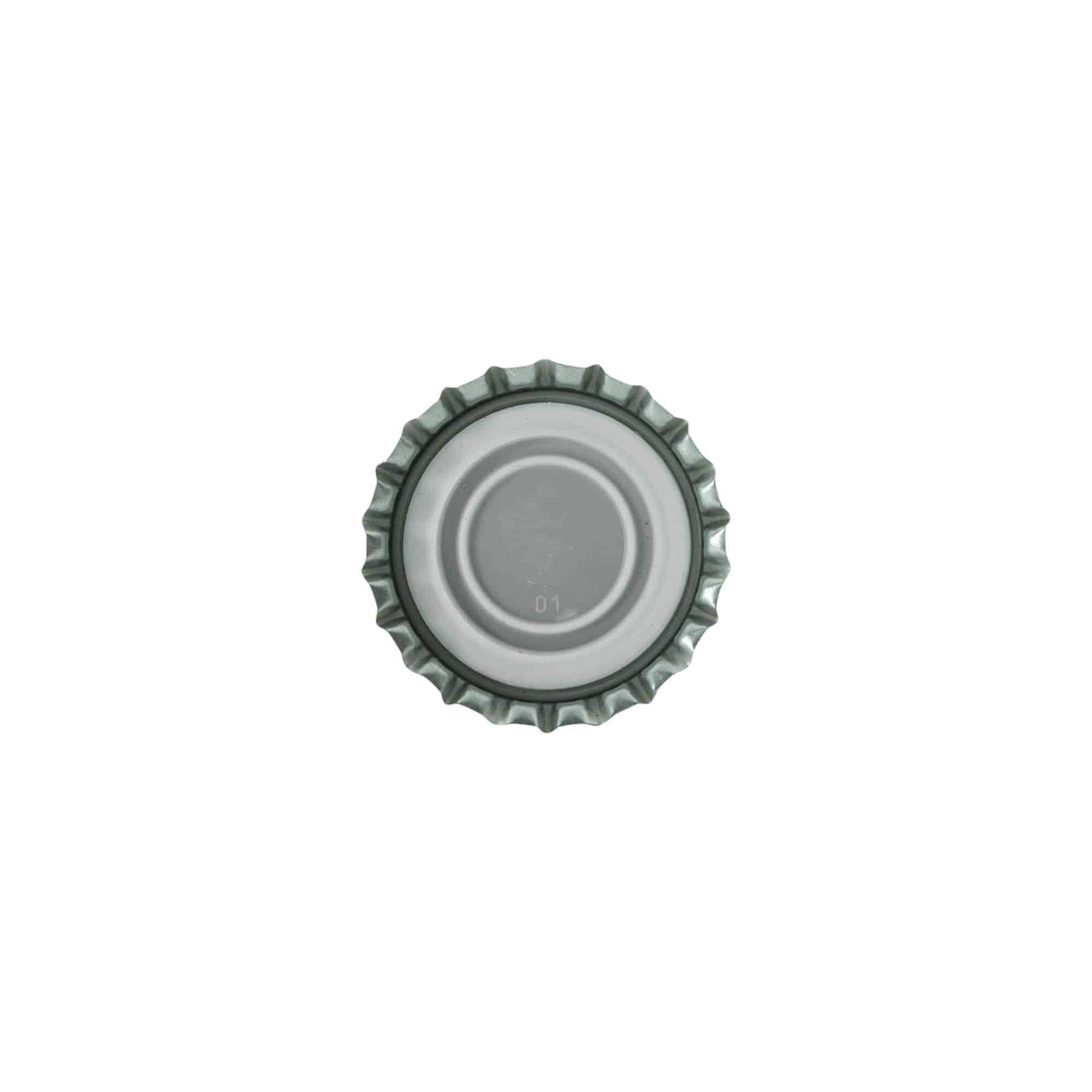 Капачка за бутилки 29 mm, метална, черна
