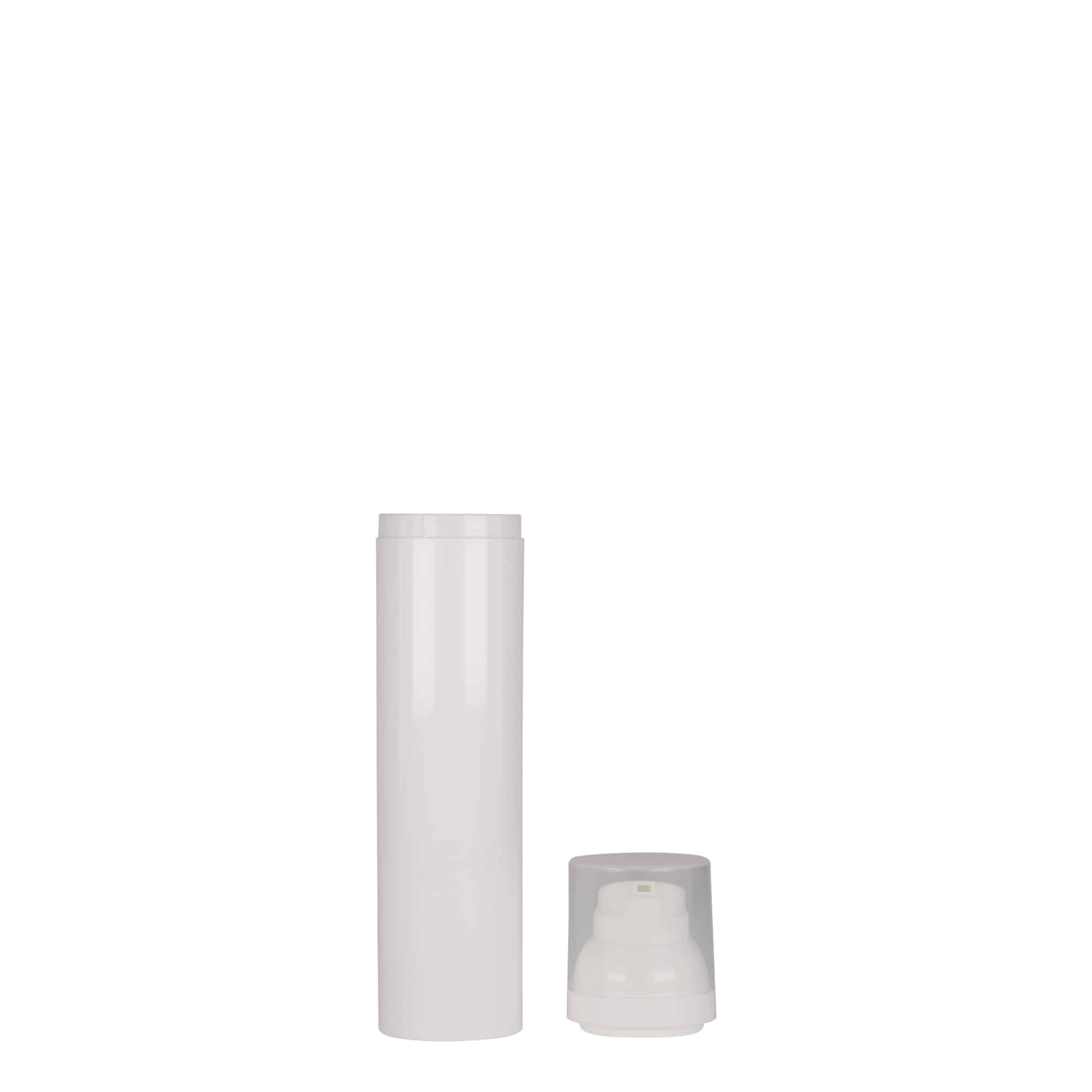 100 ml безвъздушен дозатор „Mezzo“, PP пластмаса, бял