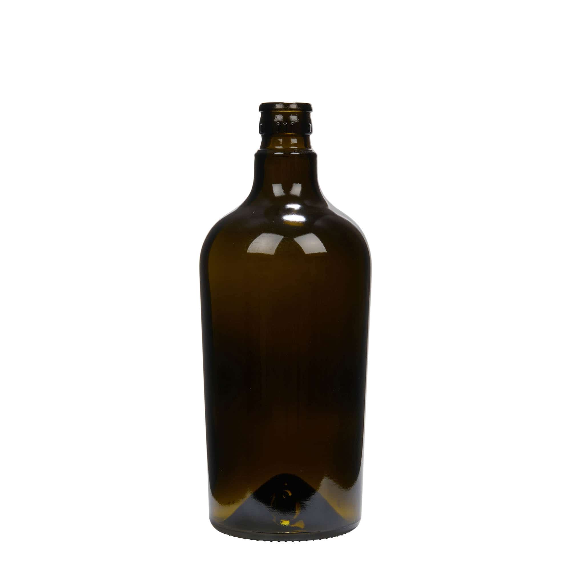 750 ml бутилка за оцет/олио „Oleum“, стъклена, антично зелено, затваряне: без възможност за повторно пълнене 750 ml бутилка за оцет/олио „Oleum“, стъклена, антично зелено, затваряне: без възможност за повторно пълнене