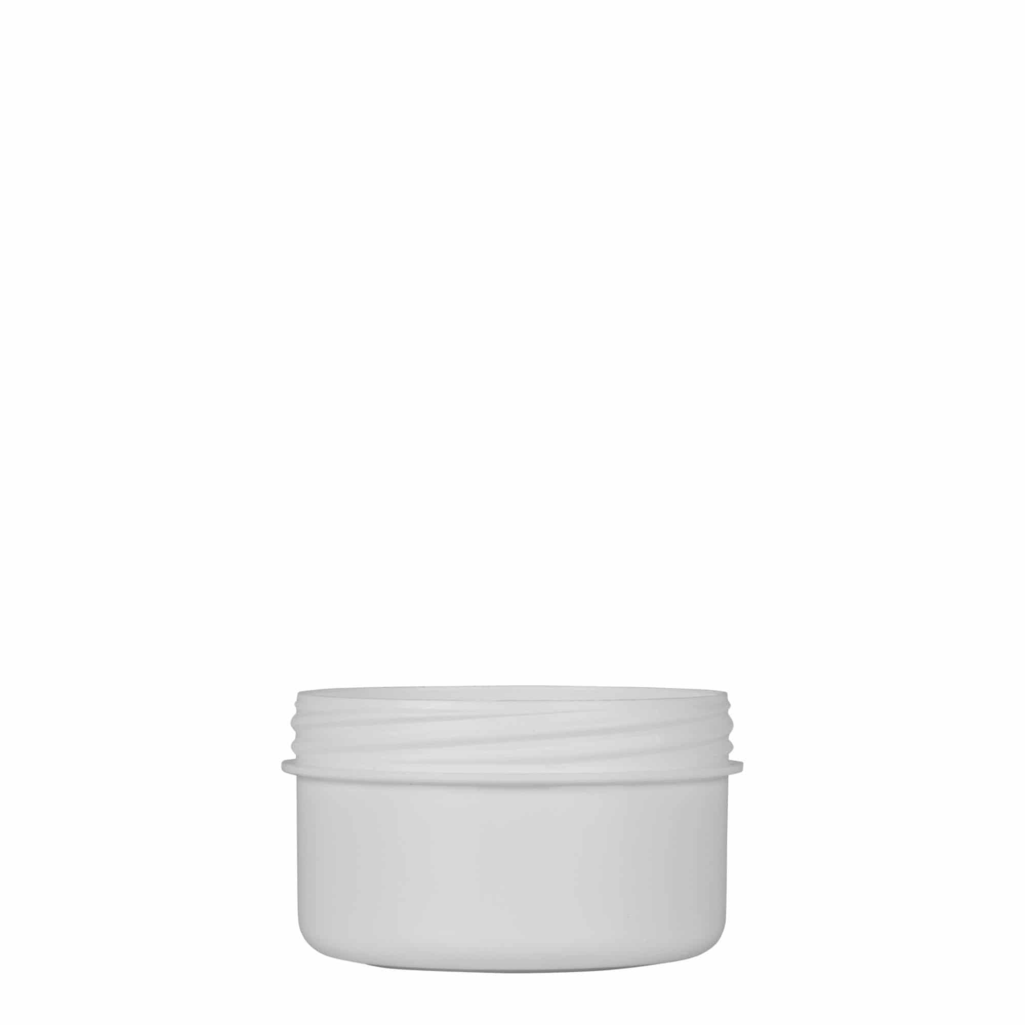 60 ml пластмасова кутия „White Line“, PP, бяла, затваряне: винтова капачка 60 ml пластмасова кутия „White Line“, PP, бяла, затваряне: винтова капачка