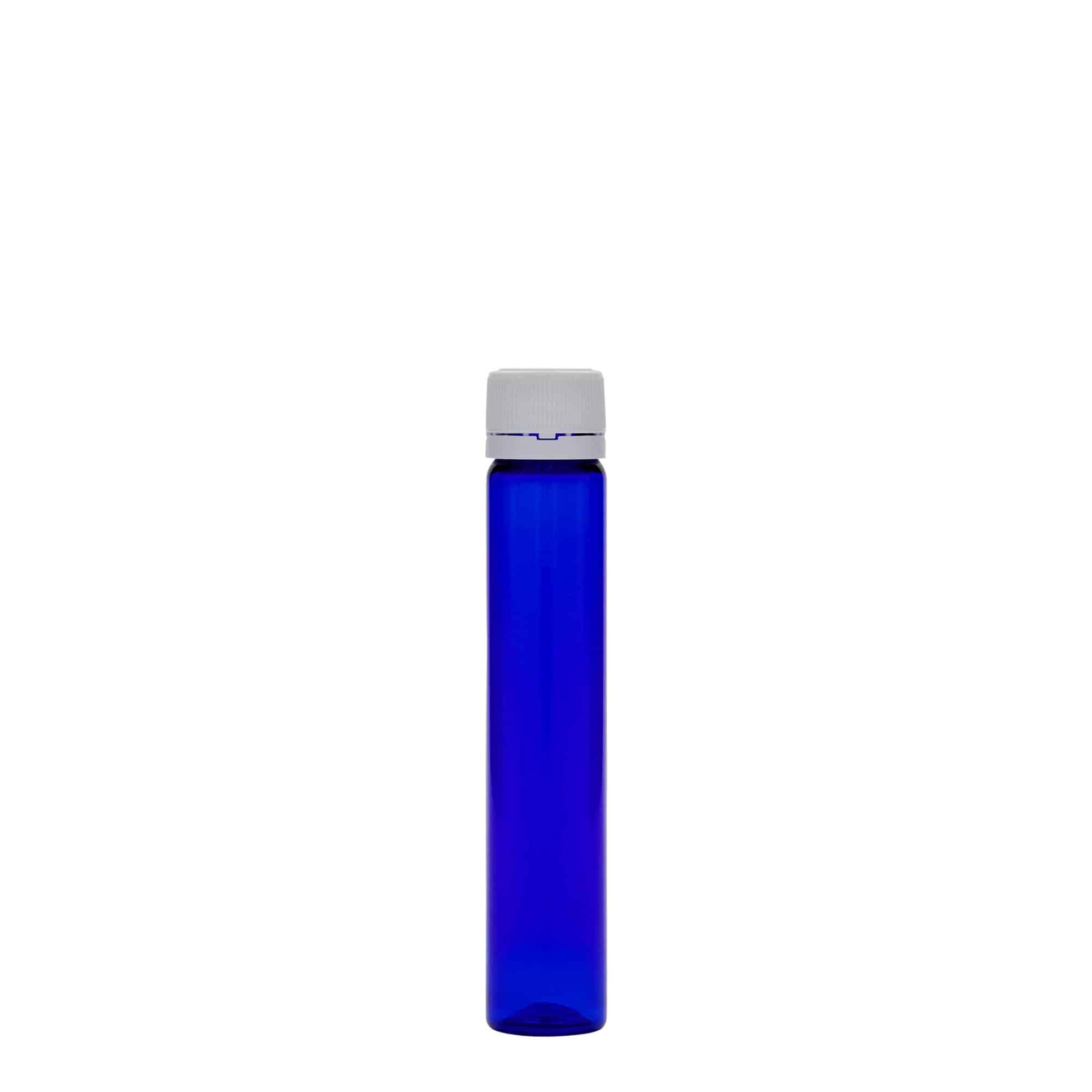 25 ml PET тубичка, пластмаса, кралско синьо, затваряне: винтова капачка