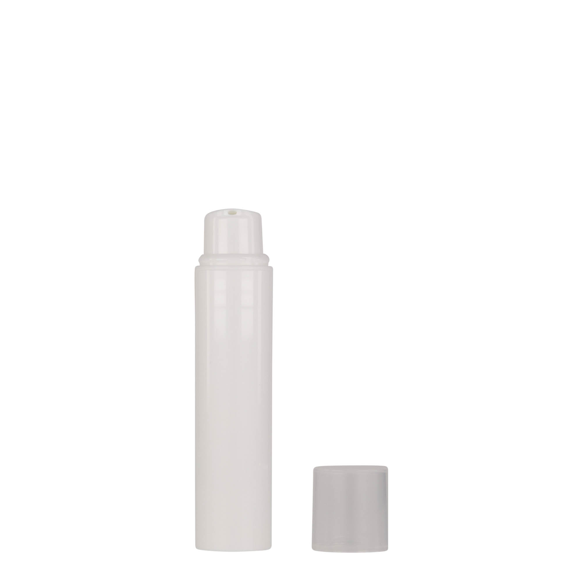 15 ml безвъздушен дозатор „Нано“, PP-пластмаса, бял