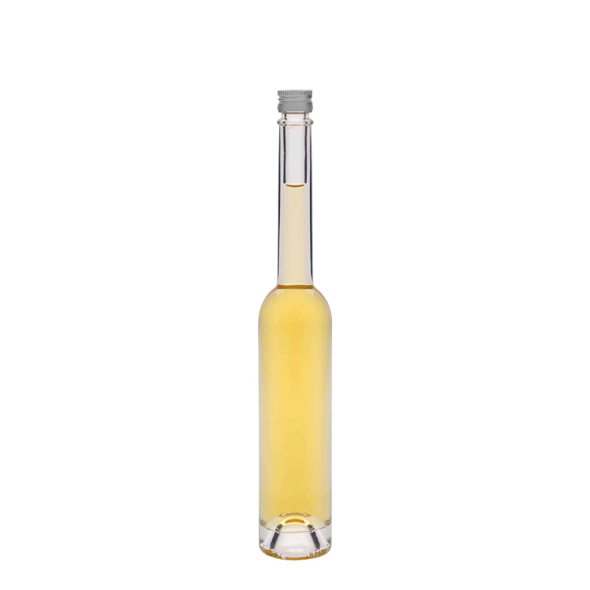 100 ml стъклена бутилка „Платина“, затваряне: капачка PP 18