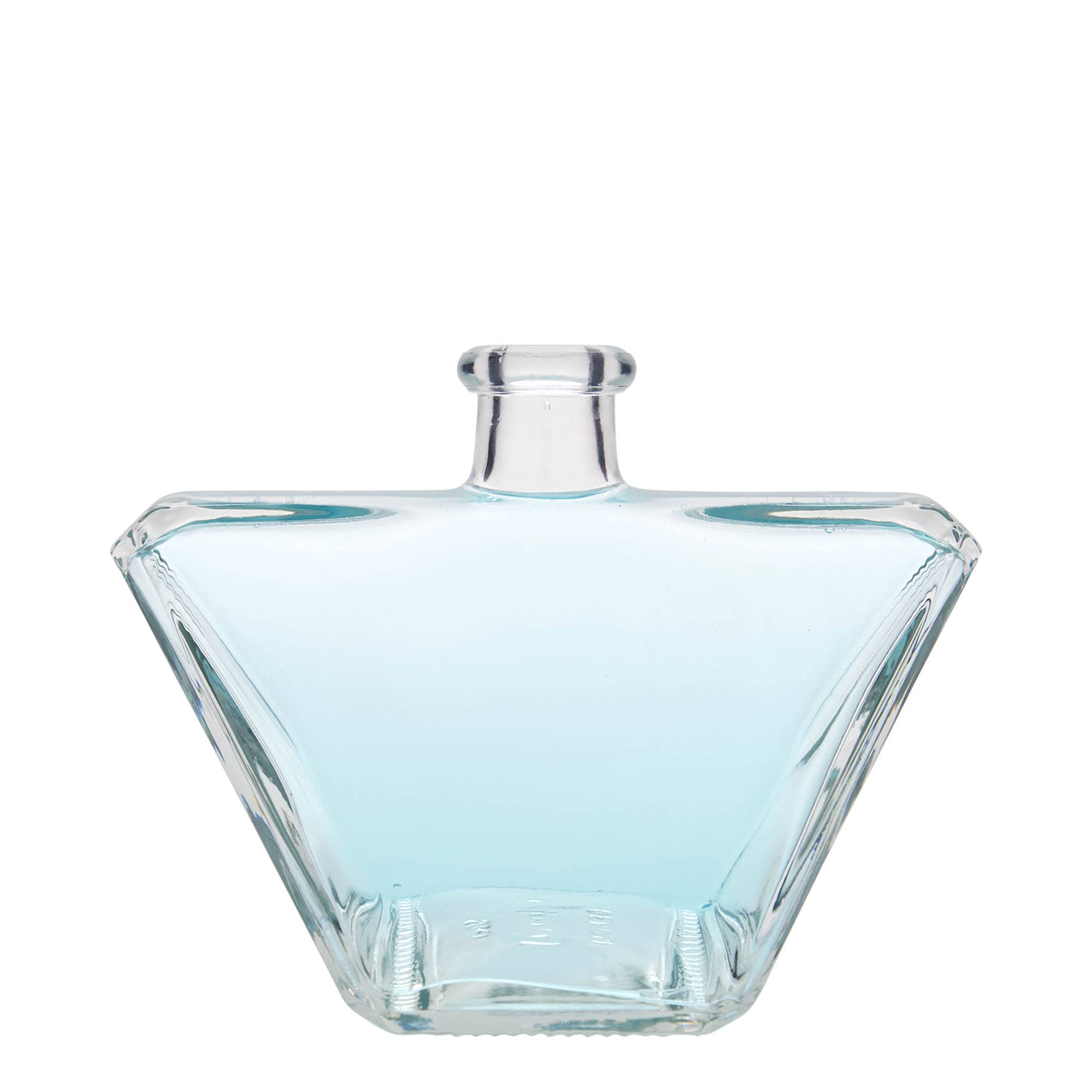 500 ml стъклена бутилка „Charly“, правоъгълна, затваряне: коркова тапа
