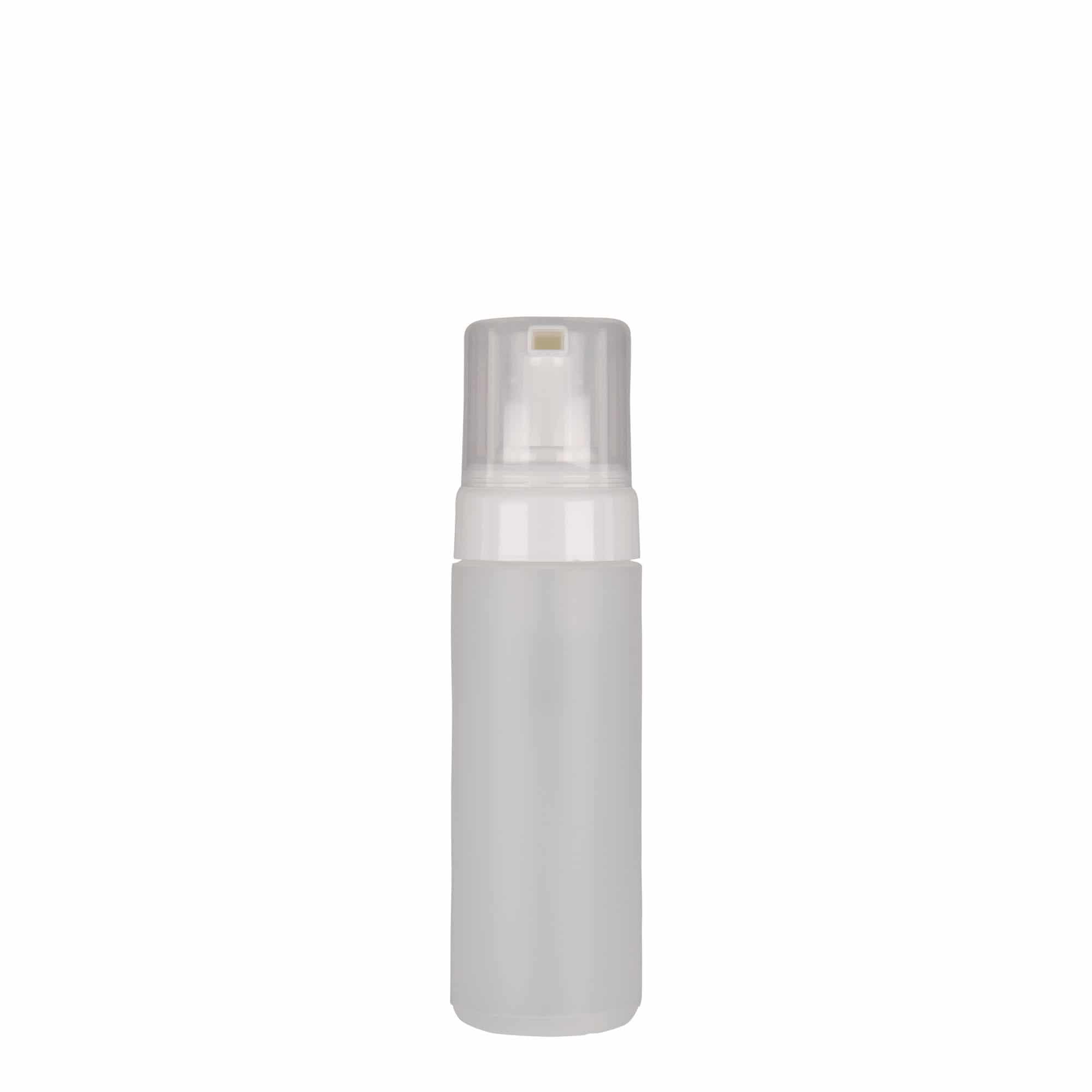 150 ml бутилка с дозатор „Foamer“, PE пластмаса, естествен цвят, затваряне: винтова капачка