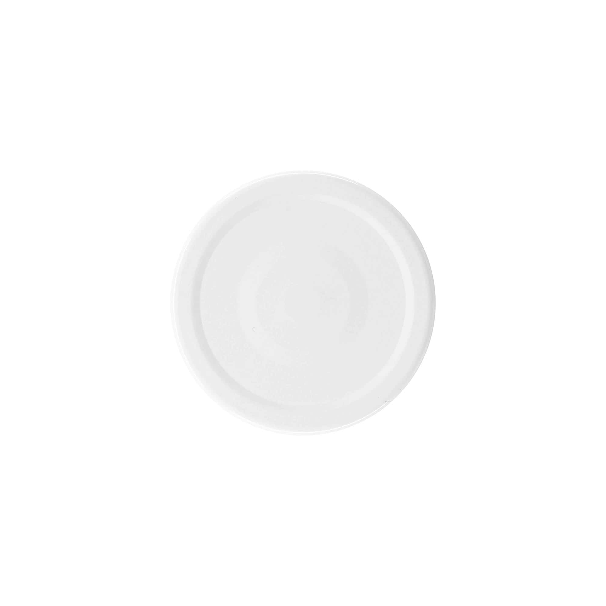 Дълбок винтов капак, бял ламаринен лист, бял, за отвор: Deep-TO 66 Дълбок винтов капак, бял ламаринен лист, бял, за отвор: Deep-TO 66