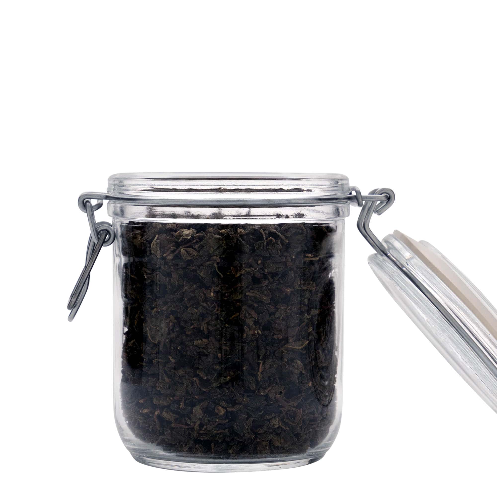 500 мл стъклен буркан с телена закопчалка „Фидо“, отвор: телена закопчалка