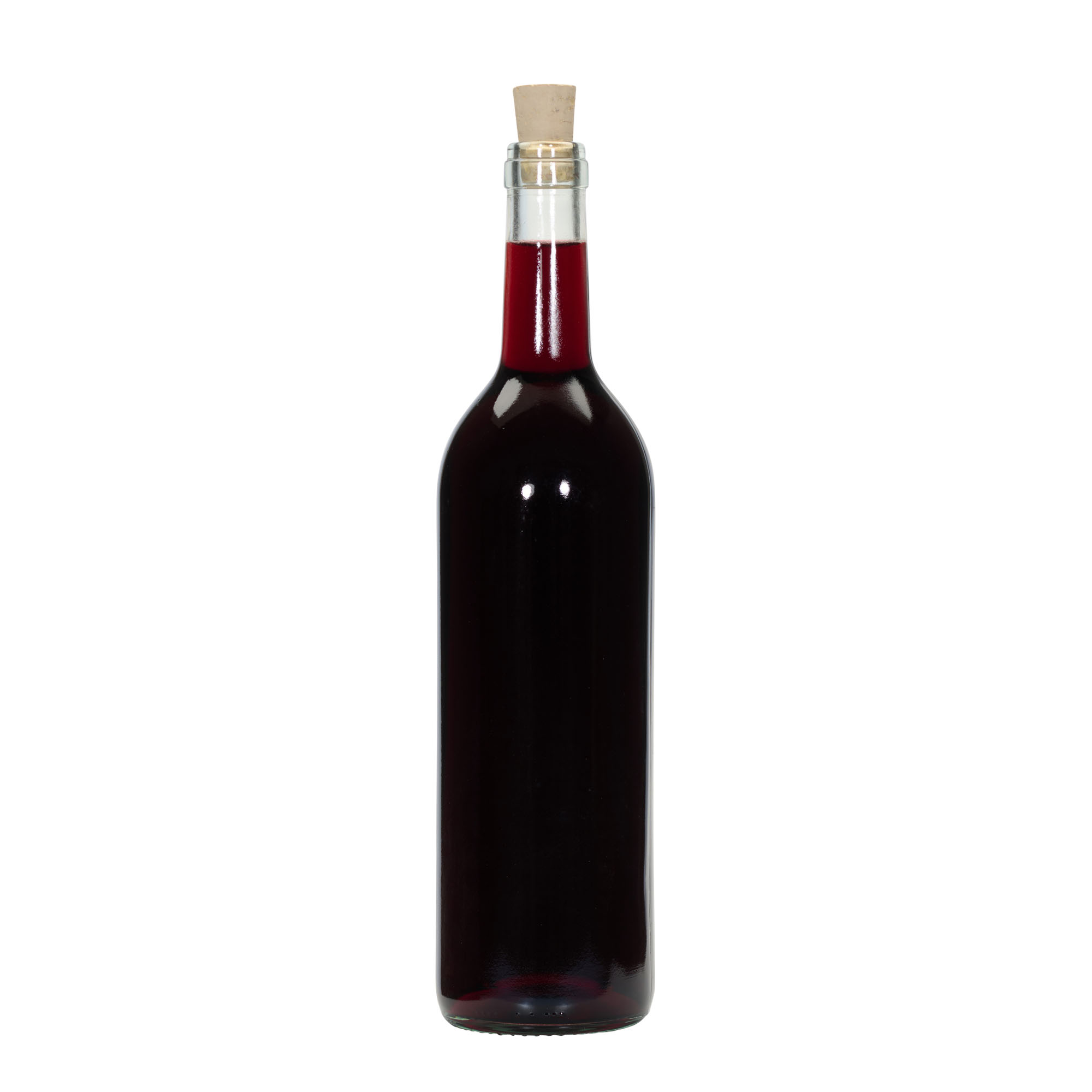 750 мл стъклена бутилка 'Bordeaux Tradition', гърло: корк