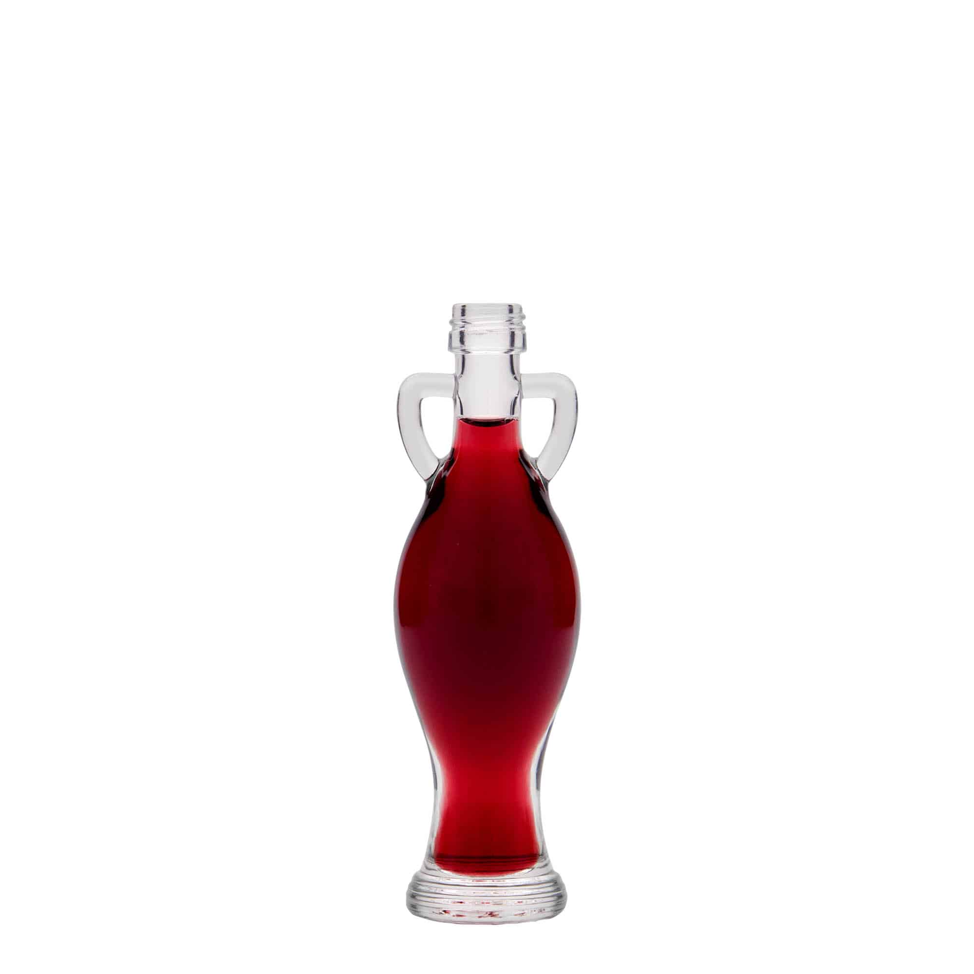 40 ml стъклена бутилка „Амфора“, затваряне: капачка PP 18