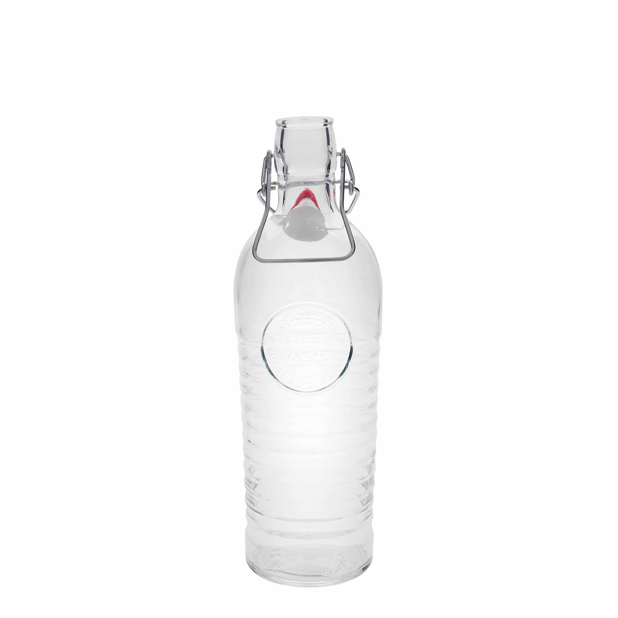 1200 ml стъклена бутилка „Officina 1825“ затваряне: тапа с клипс