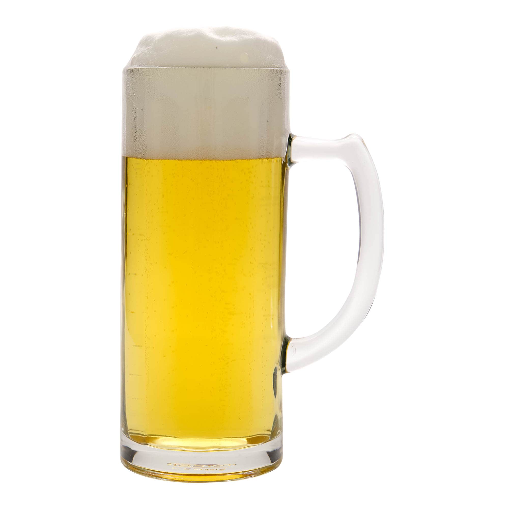 500 ml халба за бира „Немски мъже“, стъклена