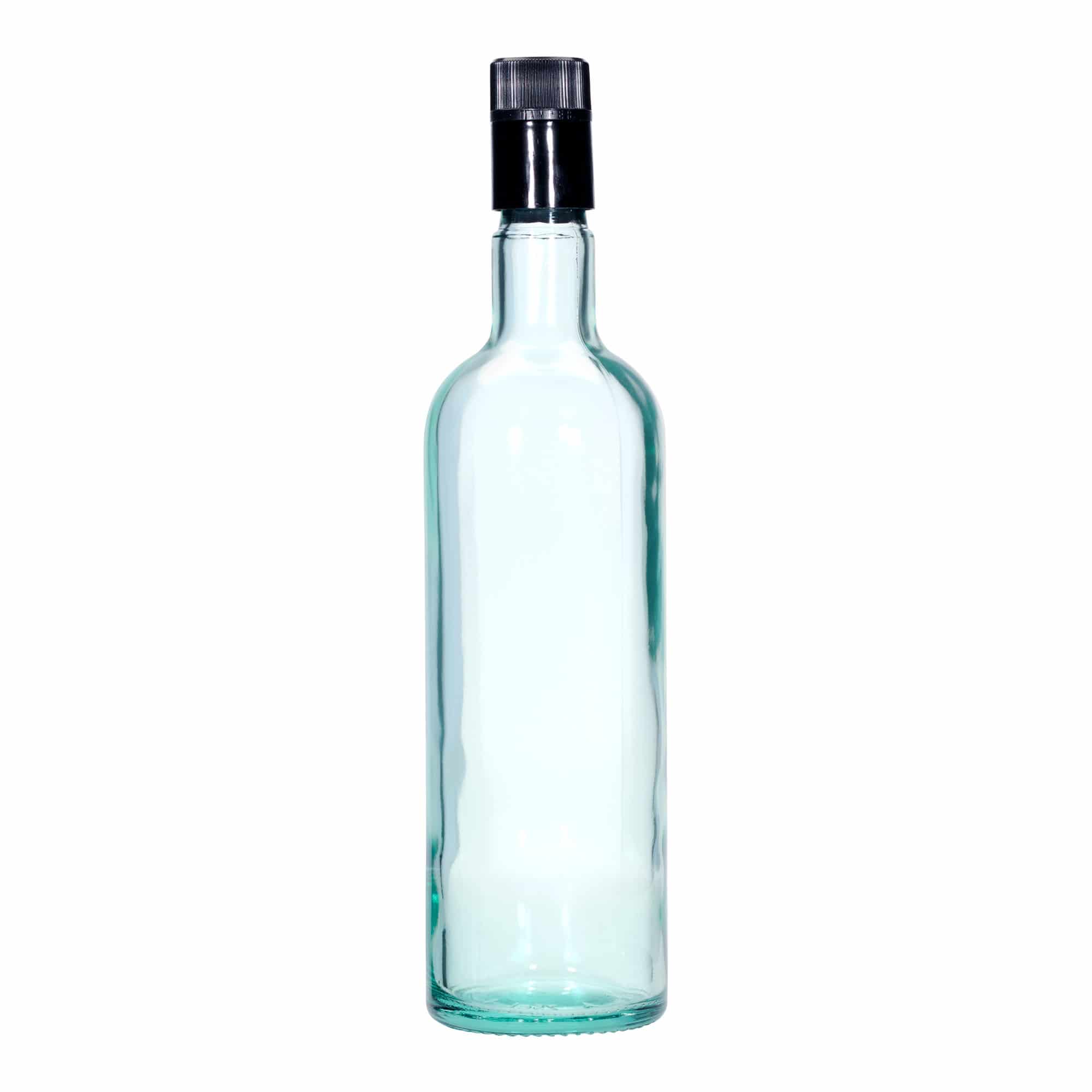 750 ml бутилка за оцет/олио „Willy New“, стъклена, светлозелена, затваряне: без възможност за повторно пълнене