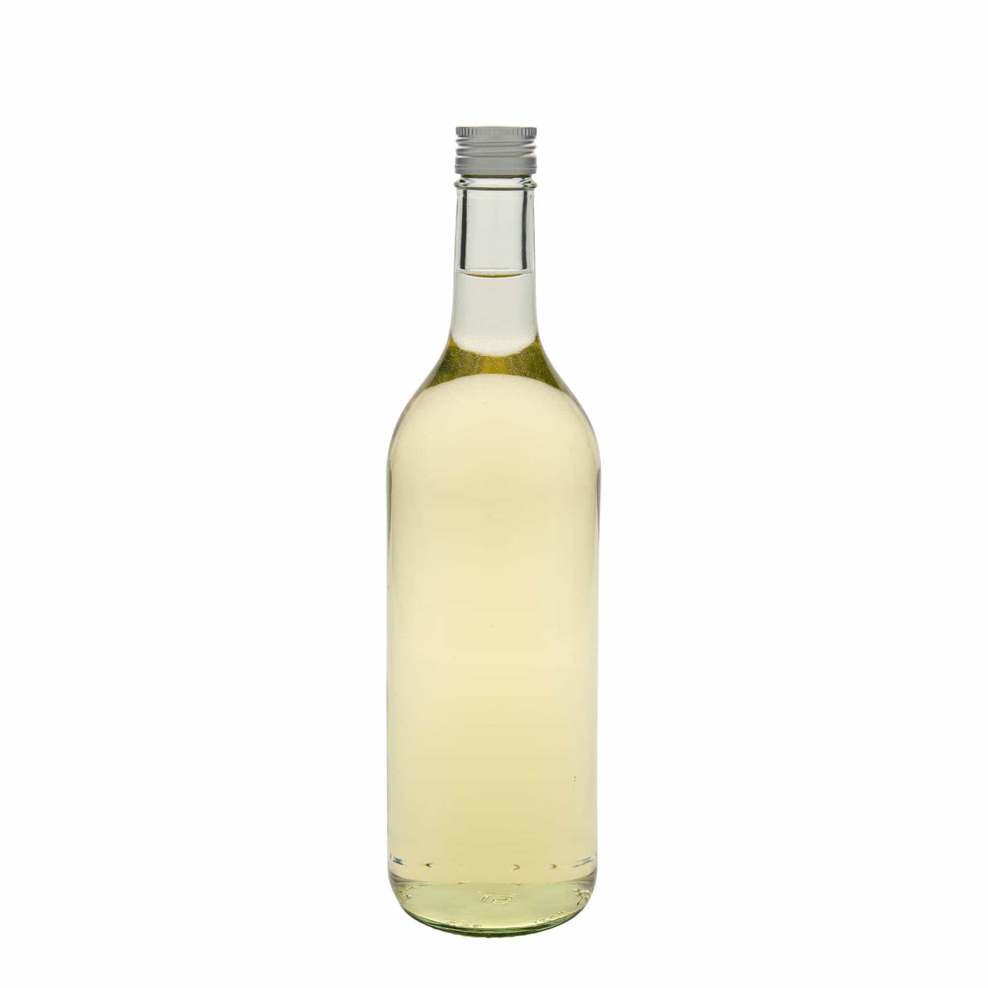 750 ml стъклена бутилка „Бордо“, затваряне: капачка PP 28
