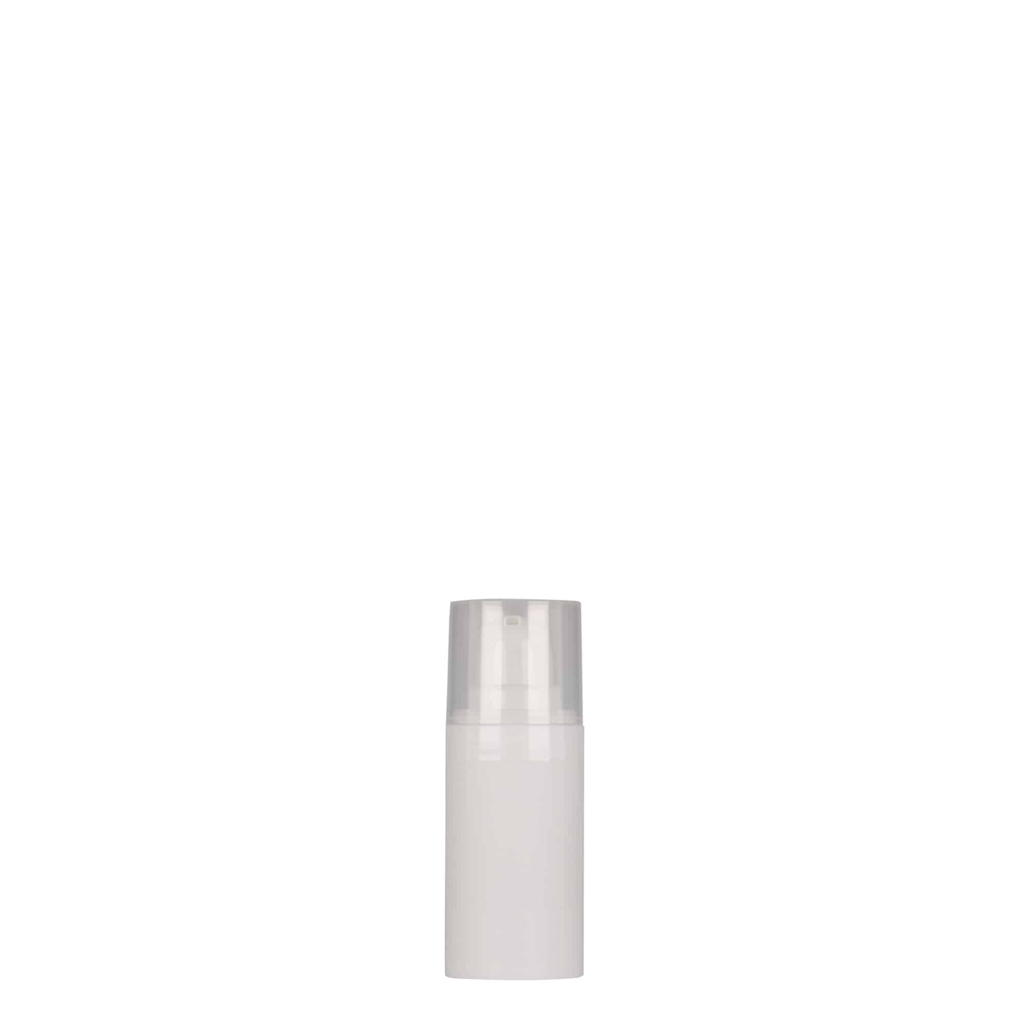 15 ml безвъздушен дозатор „Micro“, PP пластмаса, бял