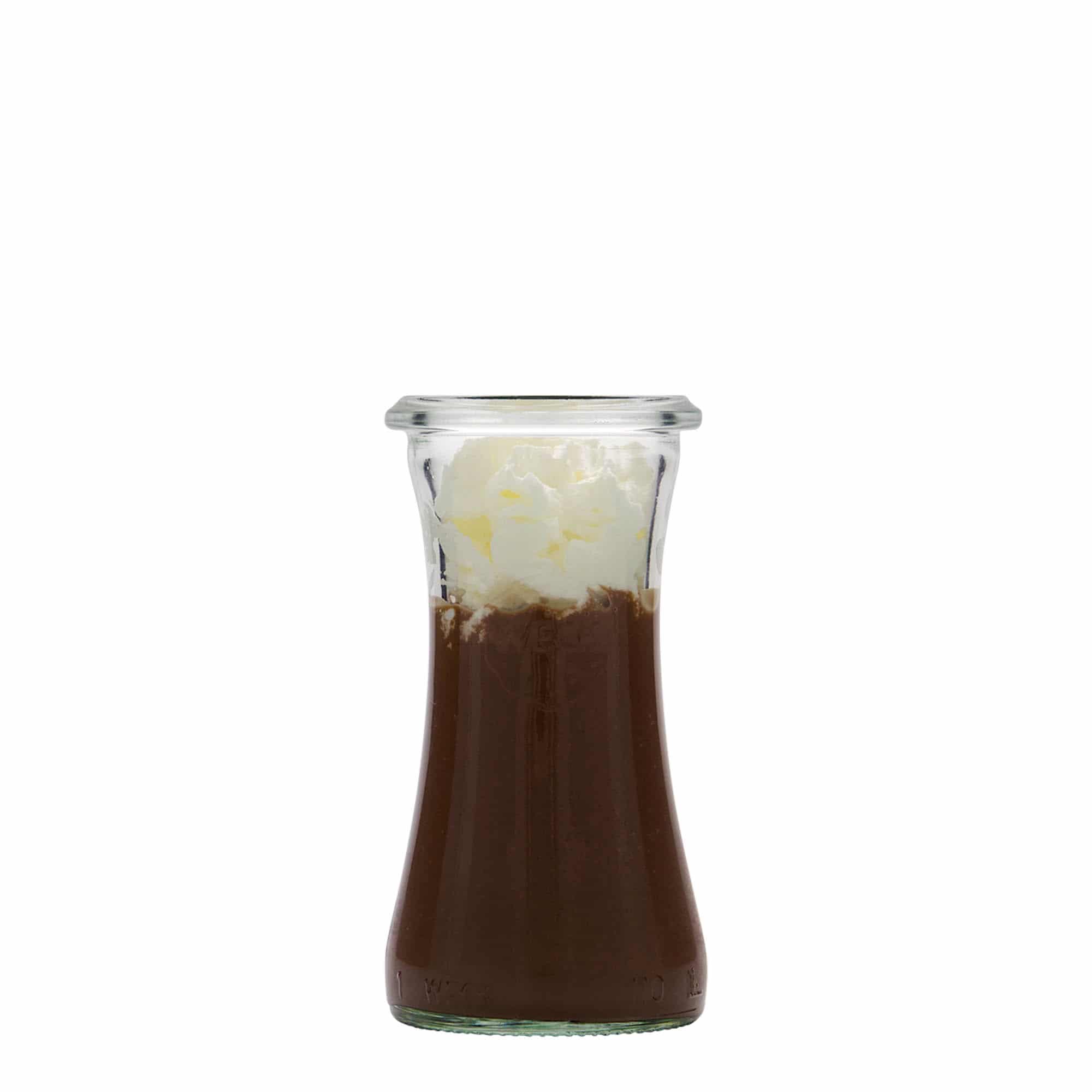 110 ml буркан за деликатеси WECK, затваряне: заоблен ръб