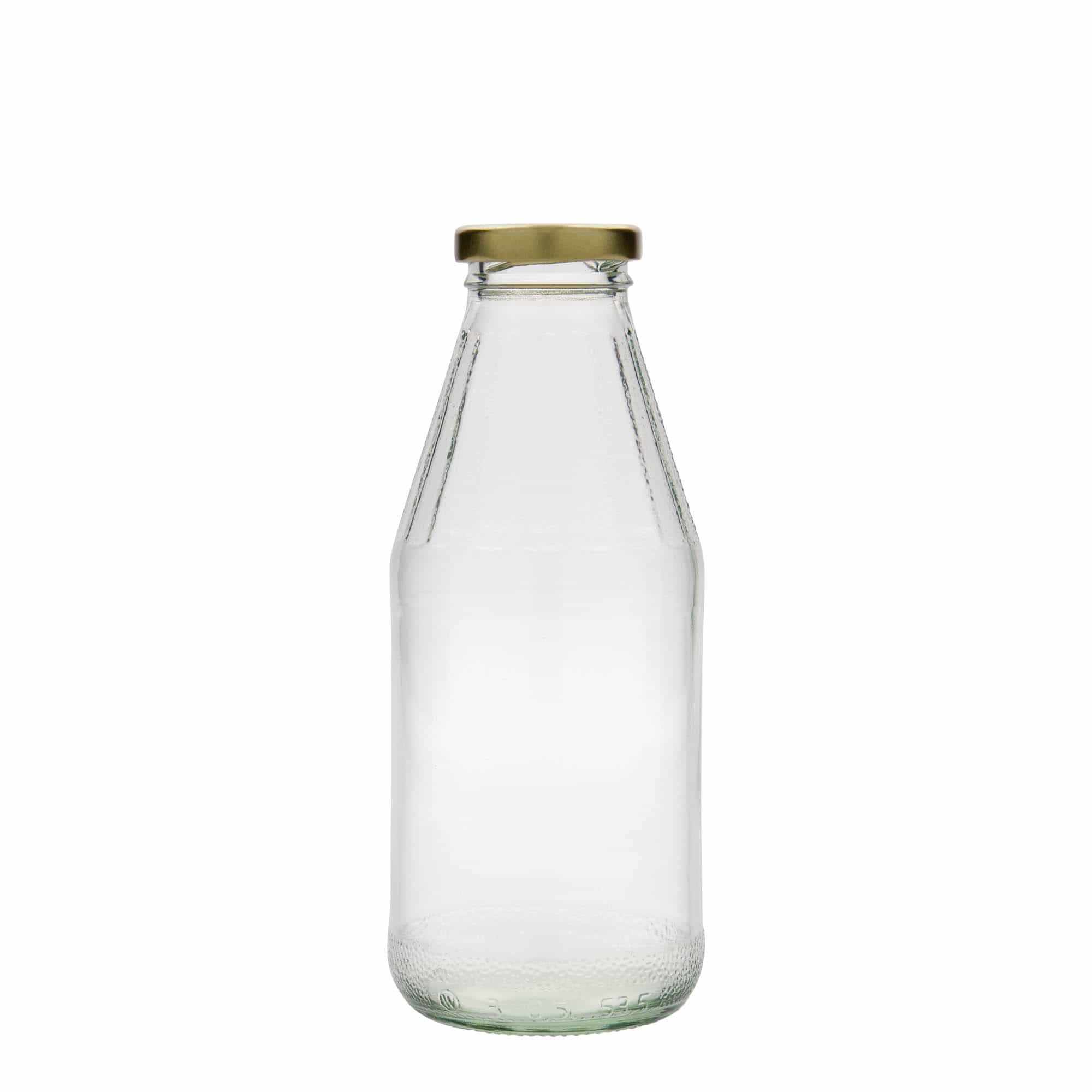 500 ml универсална бутилка с широко гърло, стъклена, затваряне: винтов капак Twist-Off (TO 43)