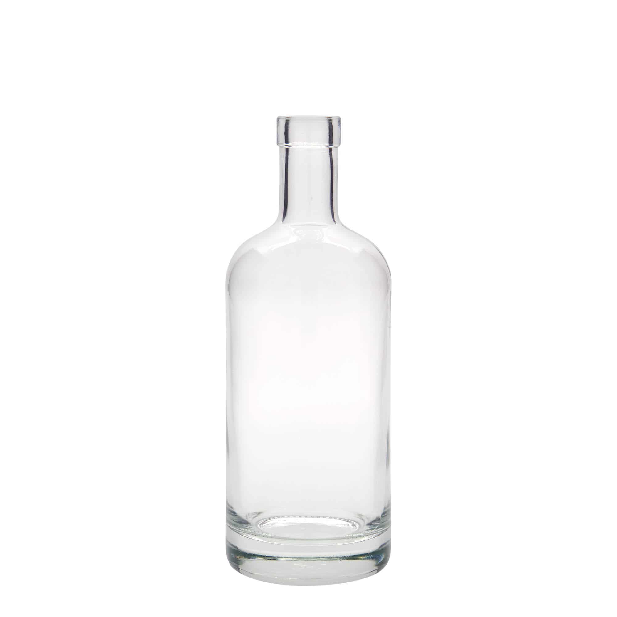 500 ml стъклена бутилка „Linea Uno“, затваряне: коркова тапа