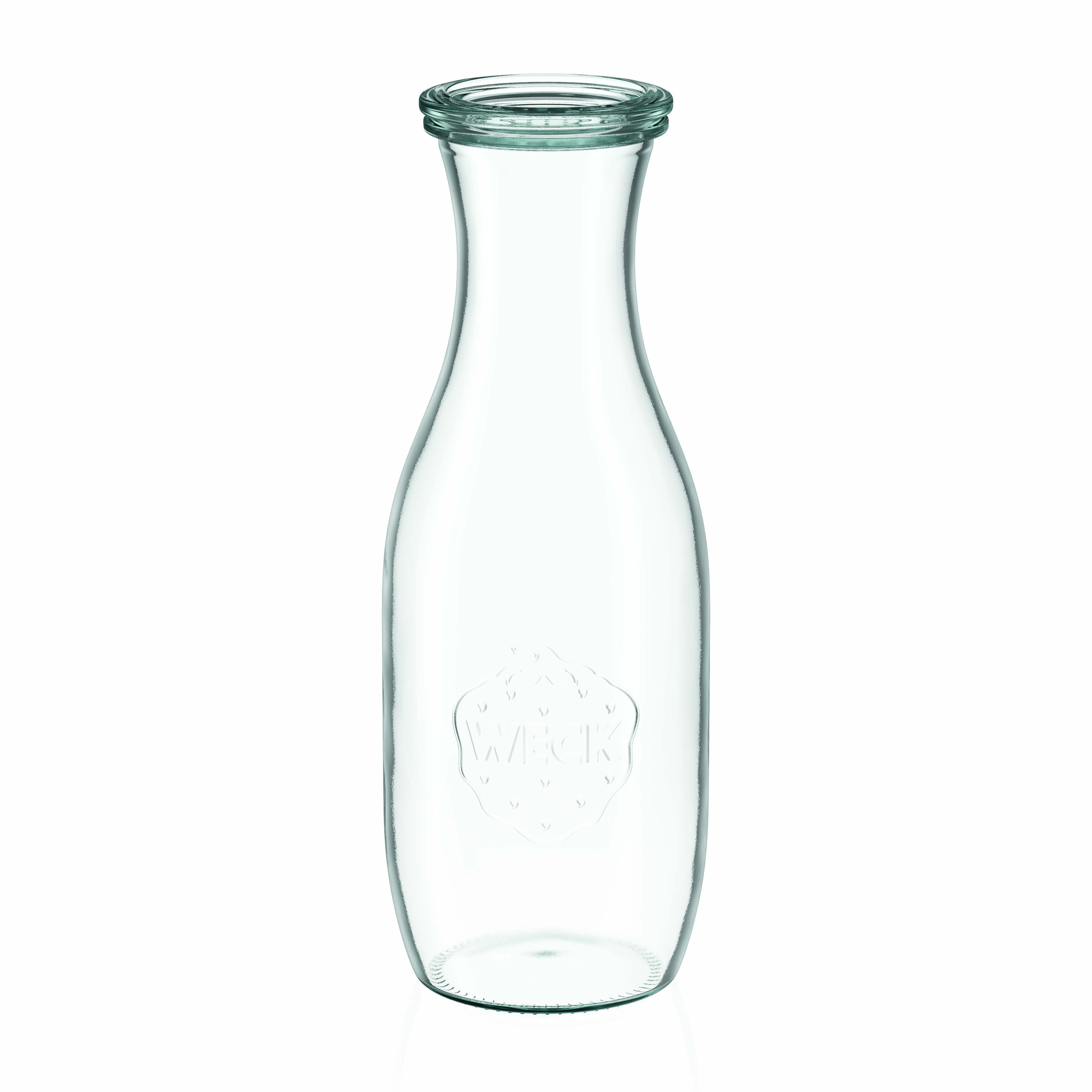 1.000 ml бутилка за сок WECK #, отвор: кръгъл ръб 1.000 ml бутилка за сок WECK #, отвор: кръгъл ръб