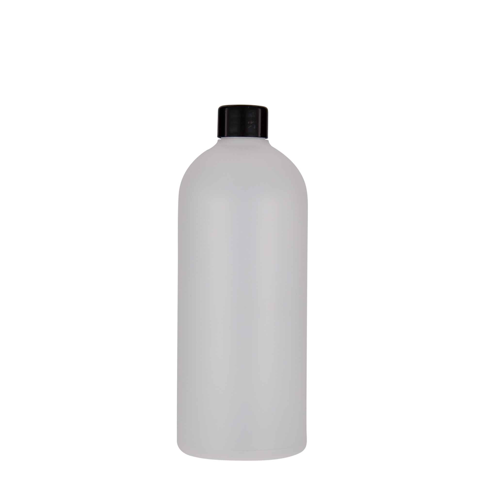 500 ml пластмасова бутилка „Tuffy“, HDPE, естествен цвят, затваряне: винтова капачка GPI 24/410