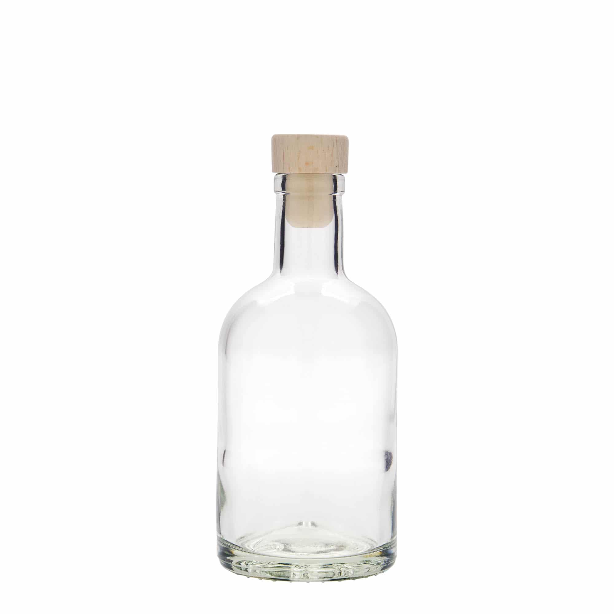 250 ml стъклена бутилка „First Class“, затваряне: коркова тапа