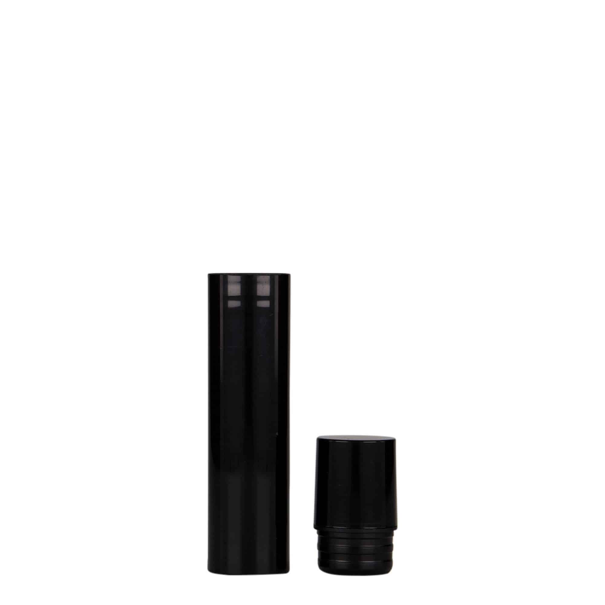 15 ml безвъздушен дозатор „Nano“, PP пластмаса, черен