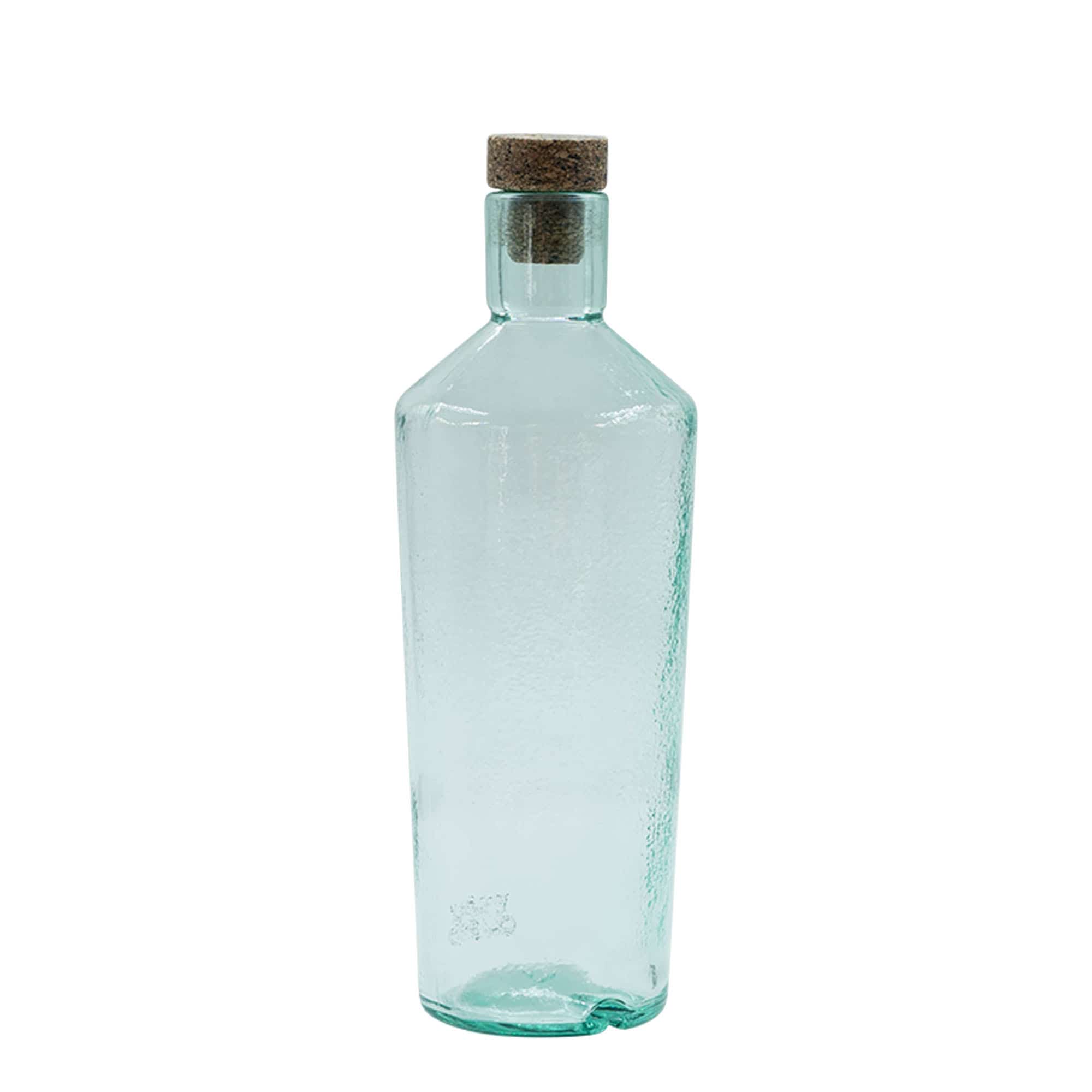 700 ml Wildly Crafted стъклена бутилка „Primal“, кафява, затваряне: коркова тапа