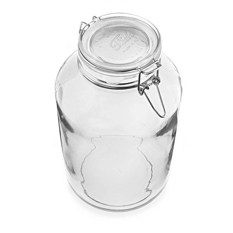 4000 ml буркан с клипс „Fido“, затваряне: капак с клипс