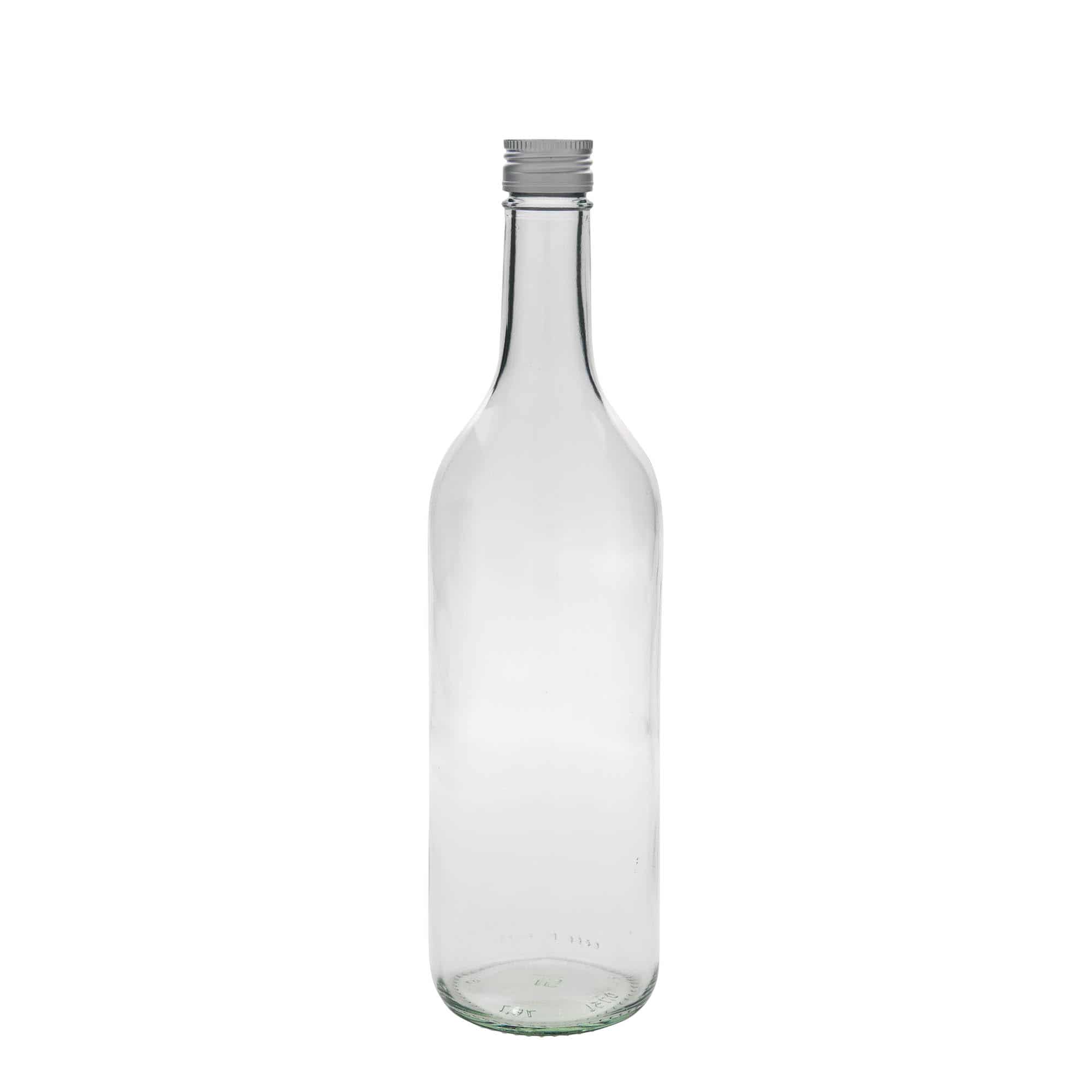 750 ml стъклена бутилка „Бордо“, затваряне: капачка PP 28