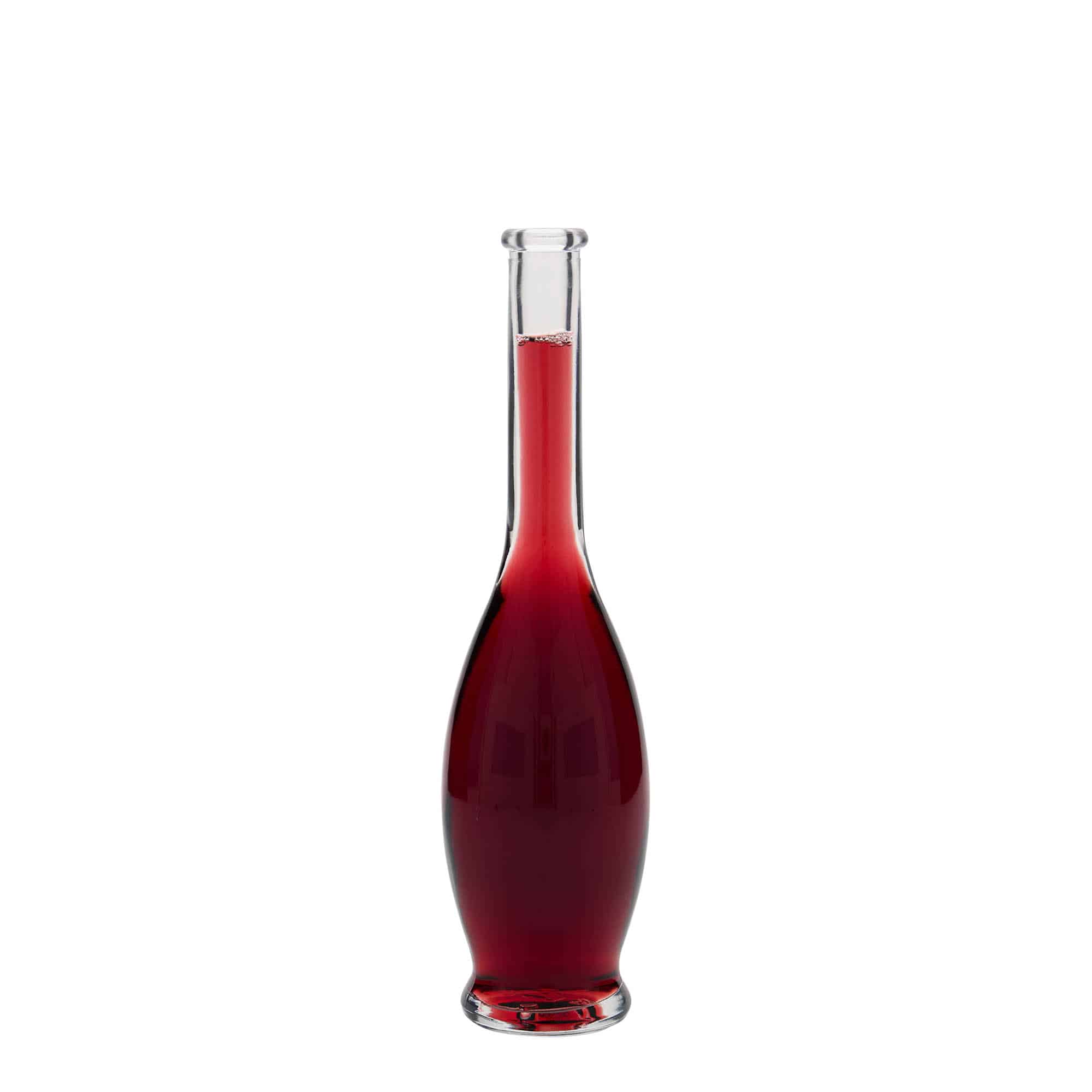 100 ml стъклена бутилка „Gina“, затваряне: коркова тапа