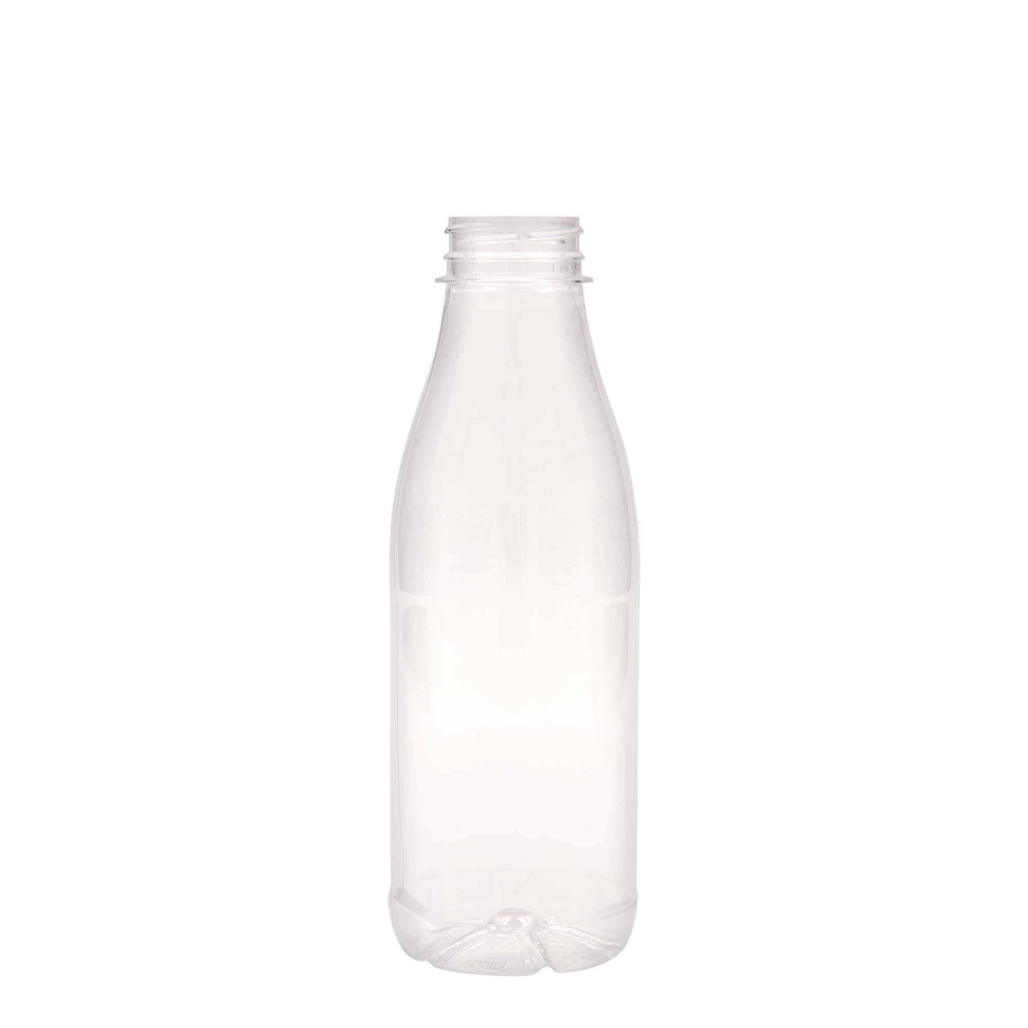 500 мл PET бутилка „Milk and Juice“, пластмаса, гърло: 38 мм