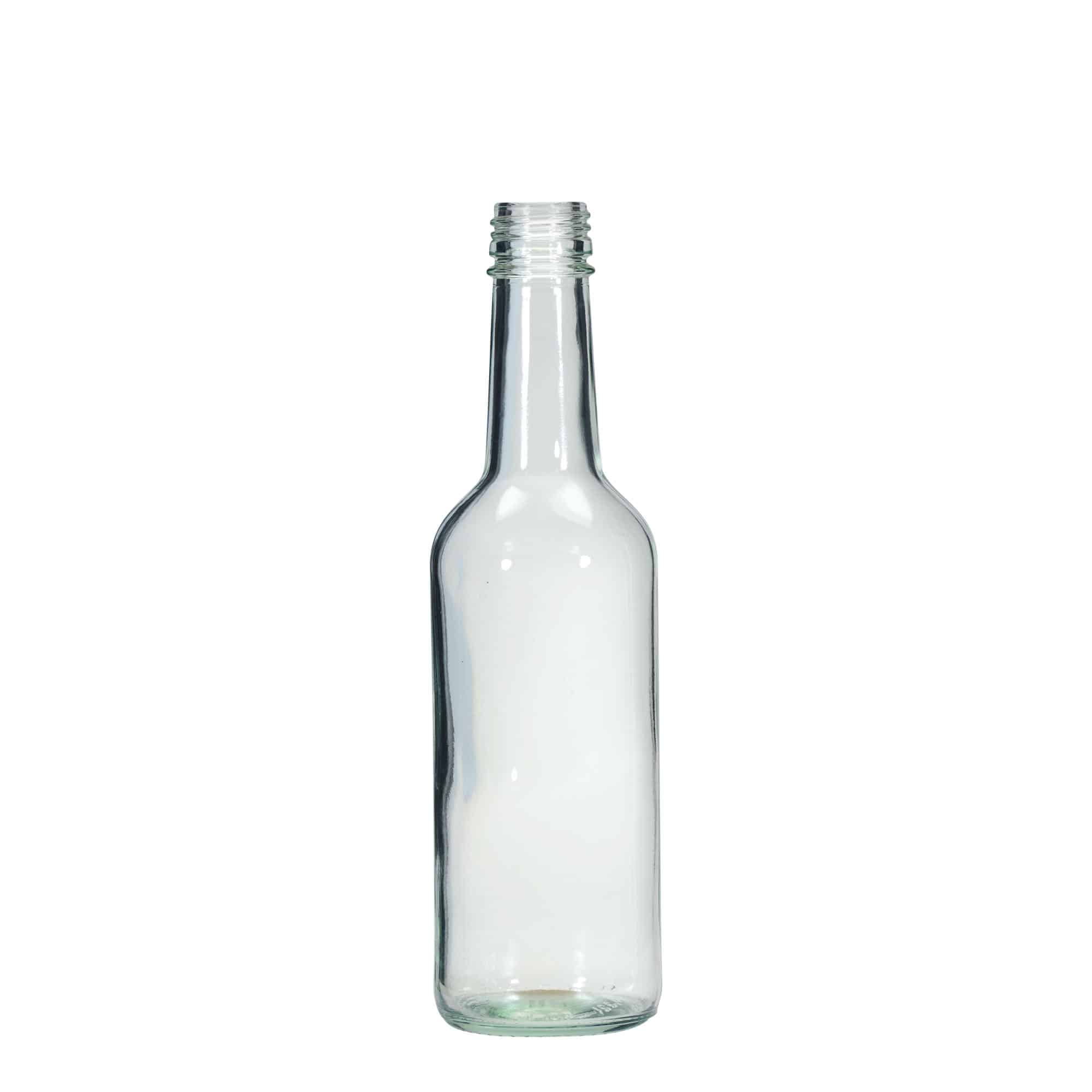 330 ml универсална бутилка, стъклена, затваряне: капачка PP 28 330 ml универсална бутилка, стъклена, затваряне: капачка PP 28