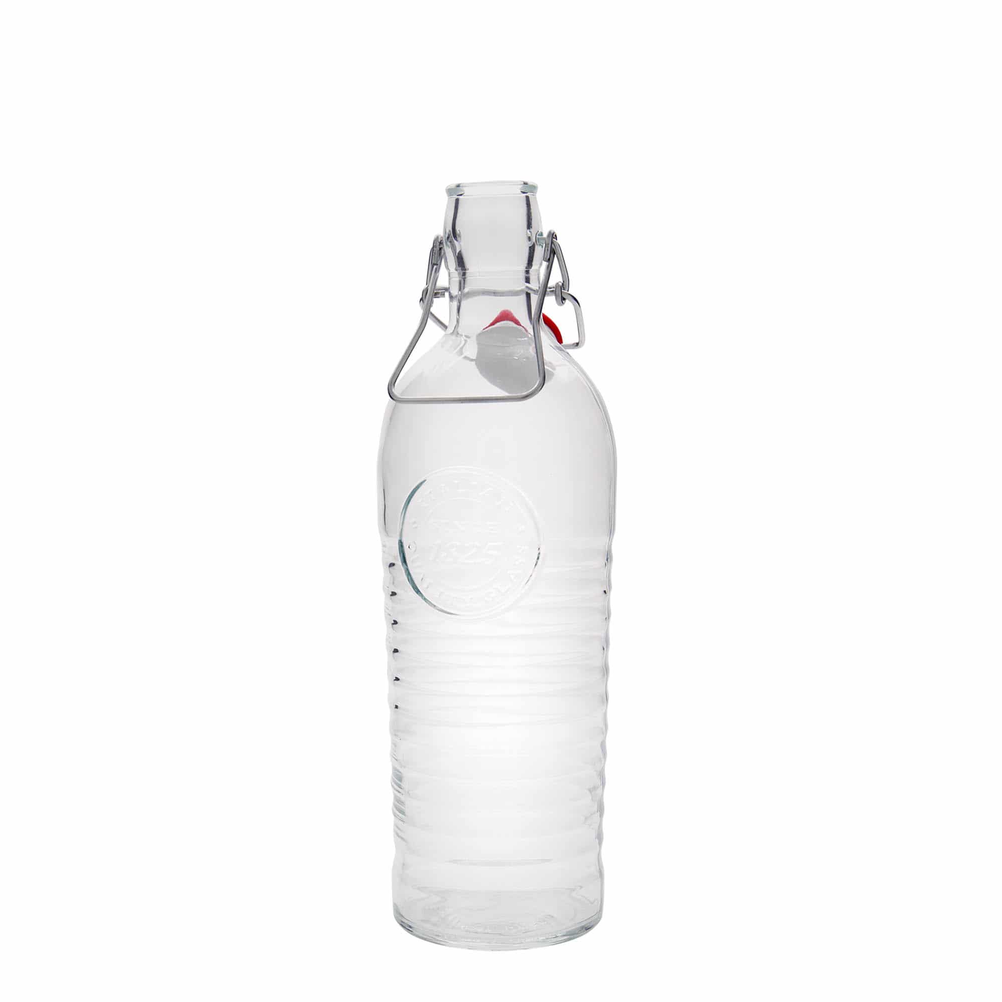 1200 ml стъклена бутилка „Officina 1825“ затваряне: тапа с клипс