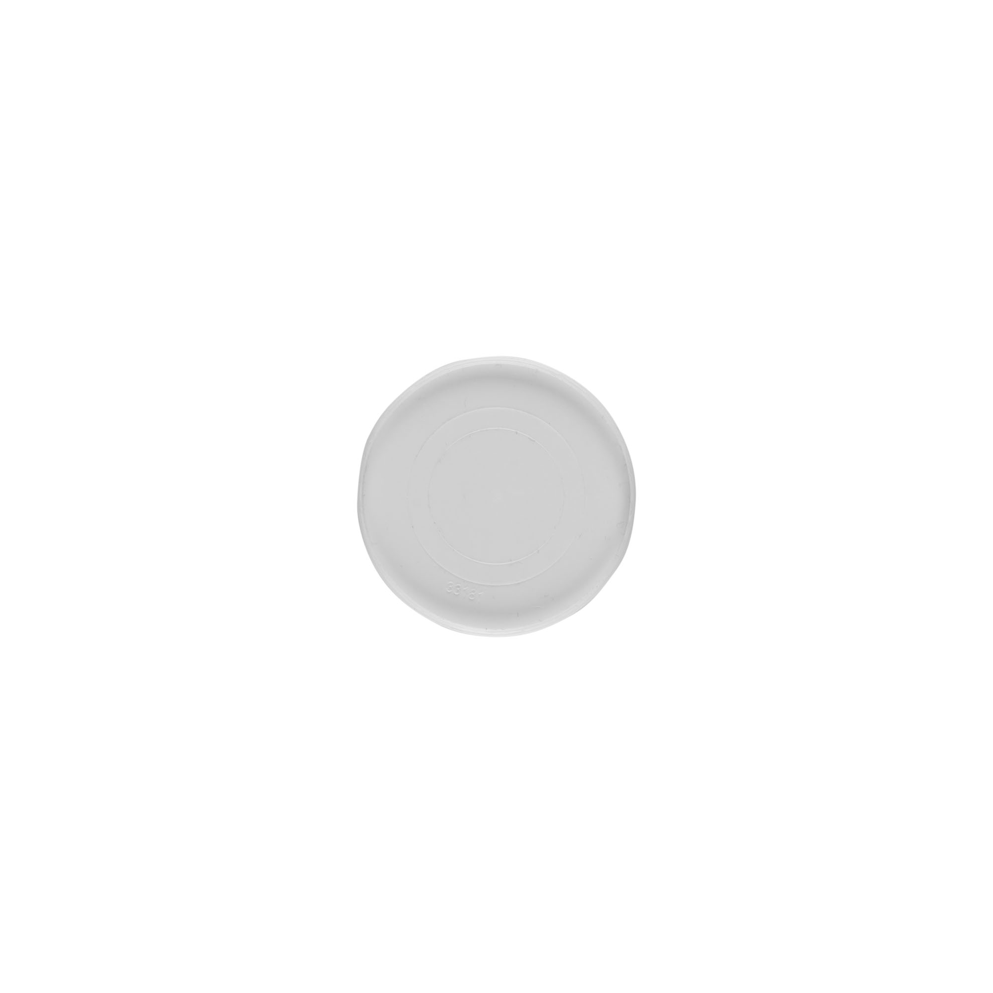 Капачка за 50 мл „Бианка“, PP пластмаса, бяла Капачка за 50 мл „Бианка“, PP пластмаса, бяла