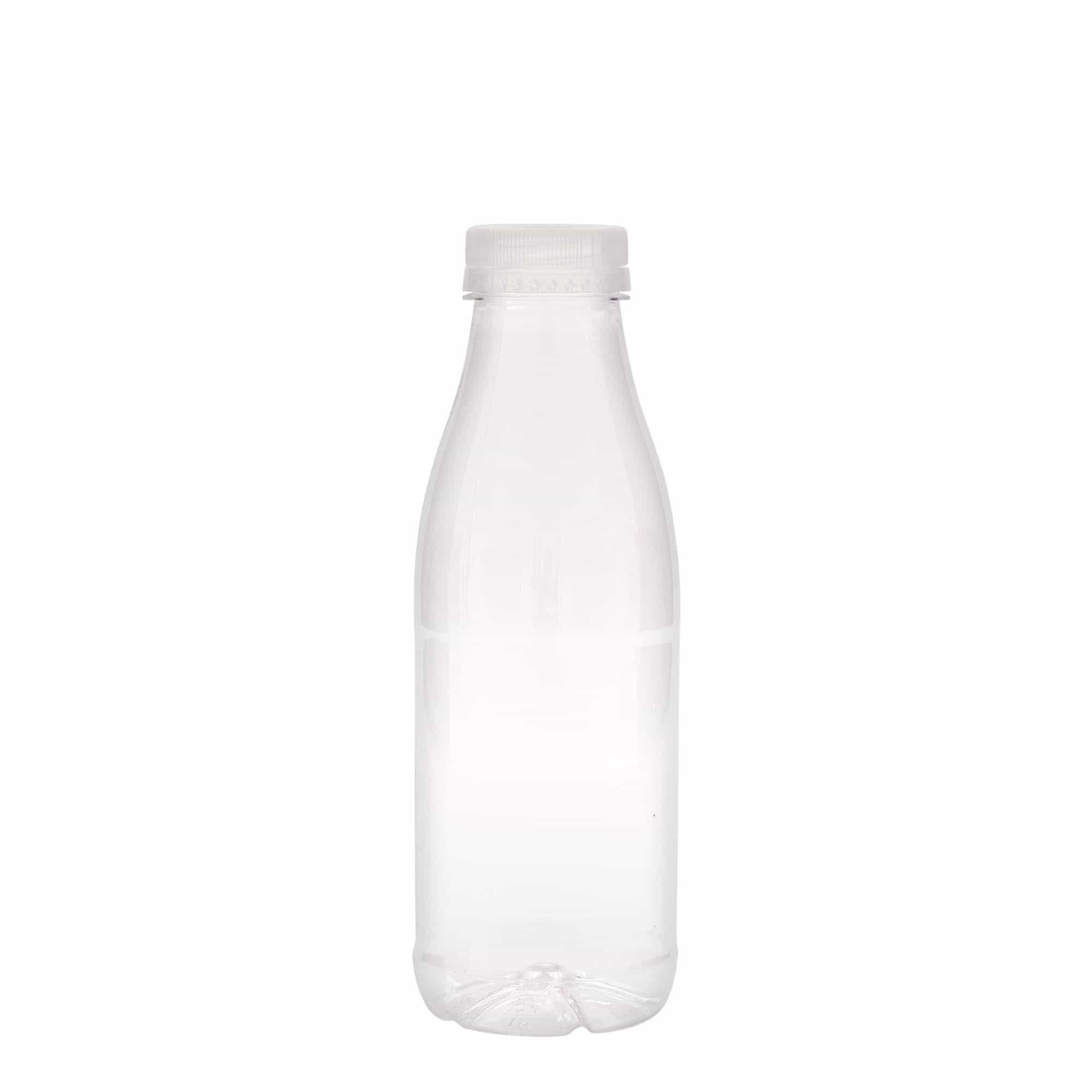 500 ml PET бутилка „Мляко и сок“, пластмасова, затваряне: 38 mm