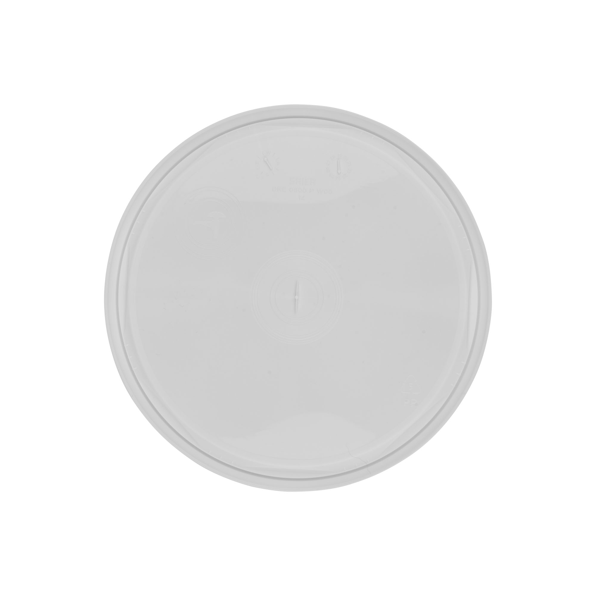 Капак за 5-6 l кофа, PP пластмаса, бял