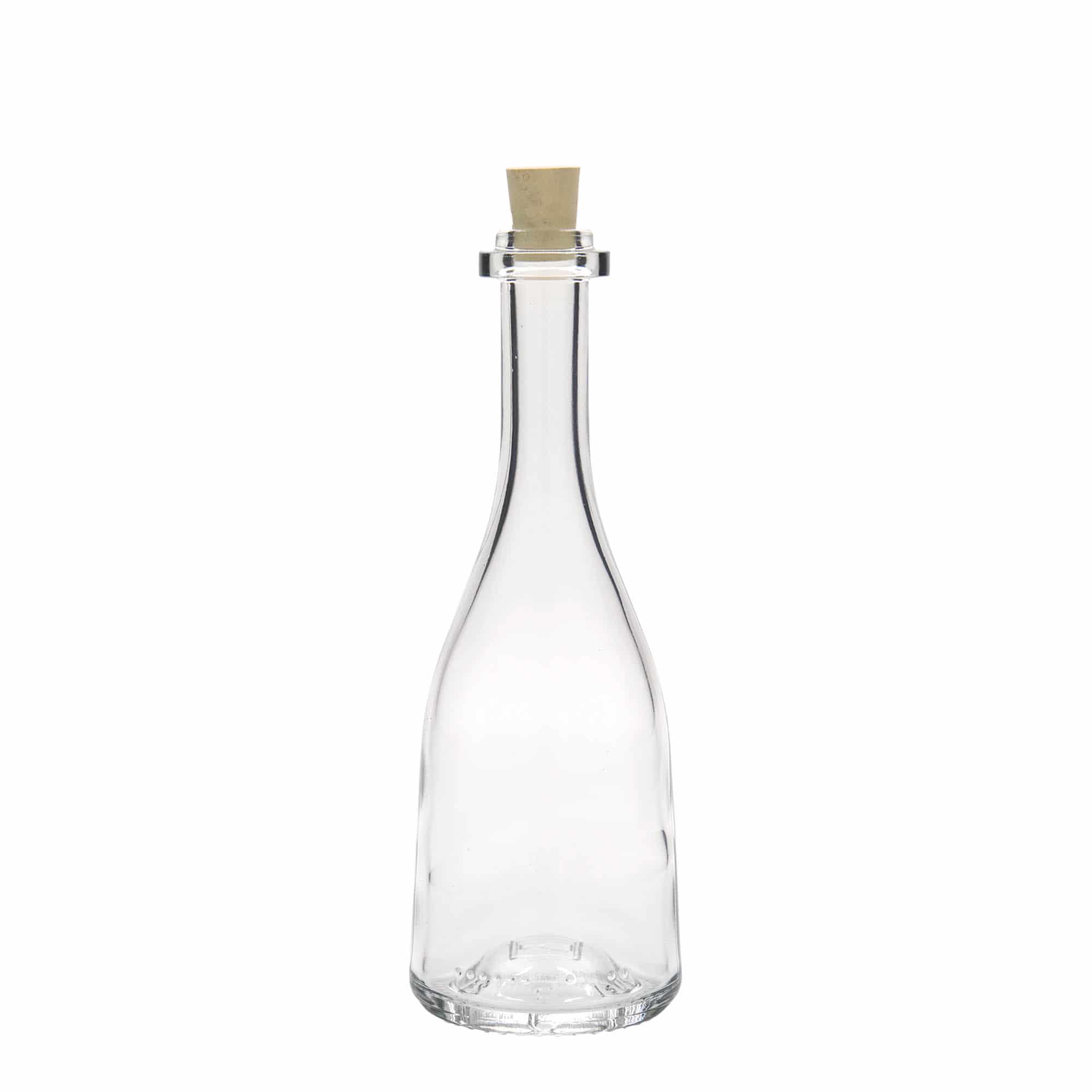 200 ml стъклена бутилка „Футбол“, затваряне: коркова тапа