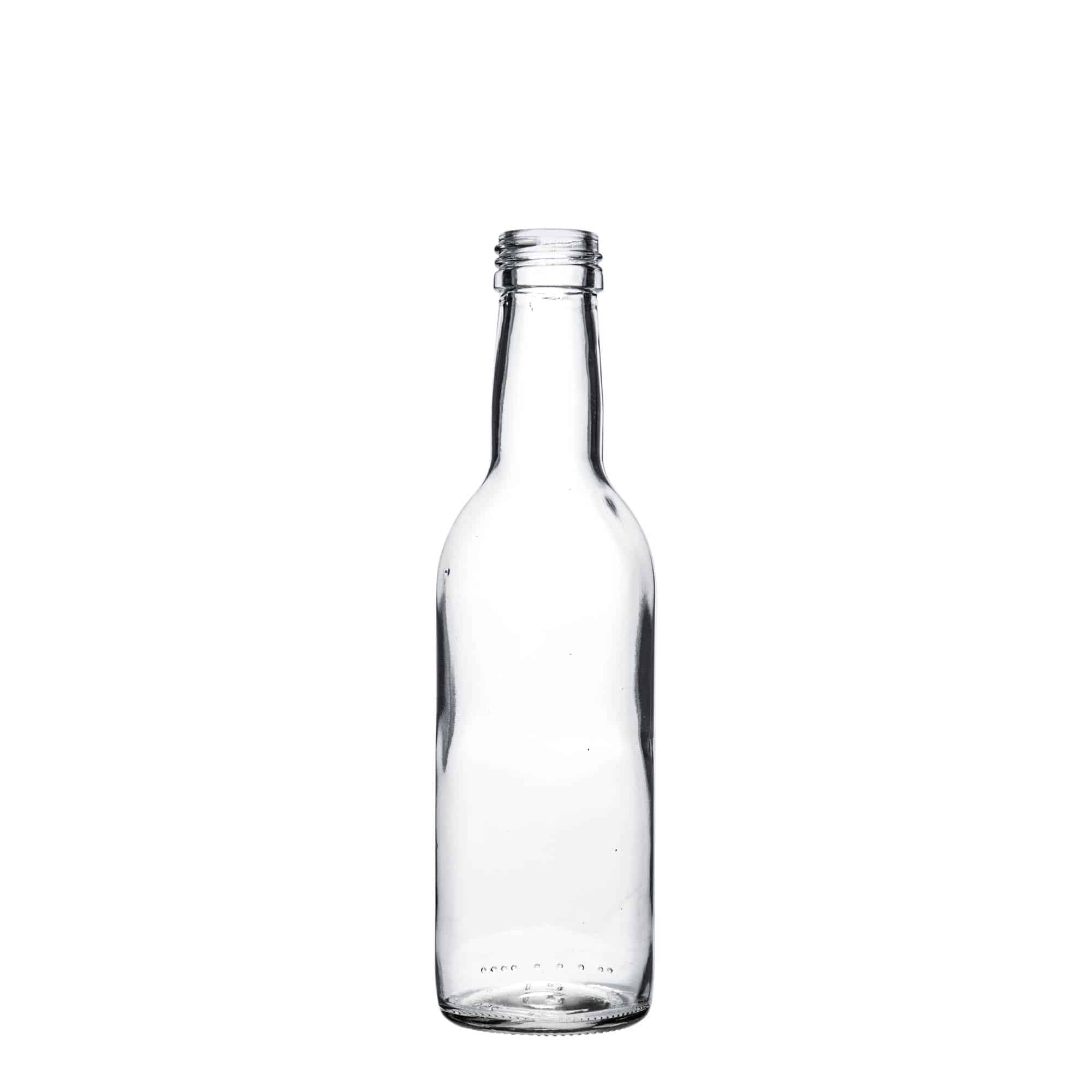 250 ml стъклена бутилка „Бордо“, затваряне: капачка PP 28 250 ml стъклена бутилка „Бордо“, затваряне: капачка PP 28