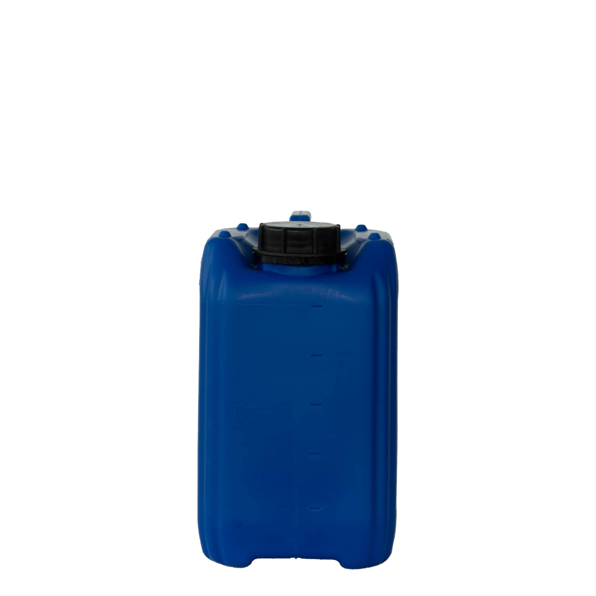 5 л канистера, правоъгълен, HDPE-пластмаса, син, отвор: ND 55