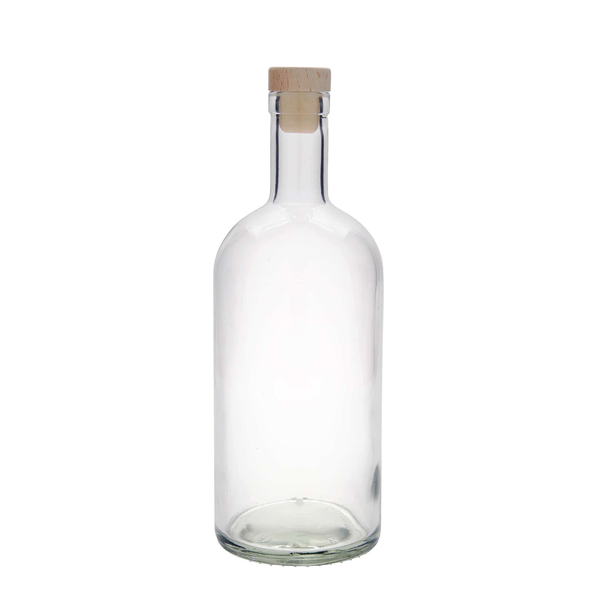 1000 ml стъклена бутилка „Gerardino“, затваряне: коркова тапа