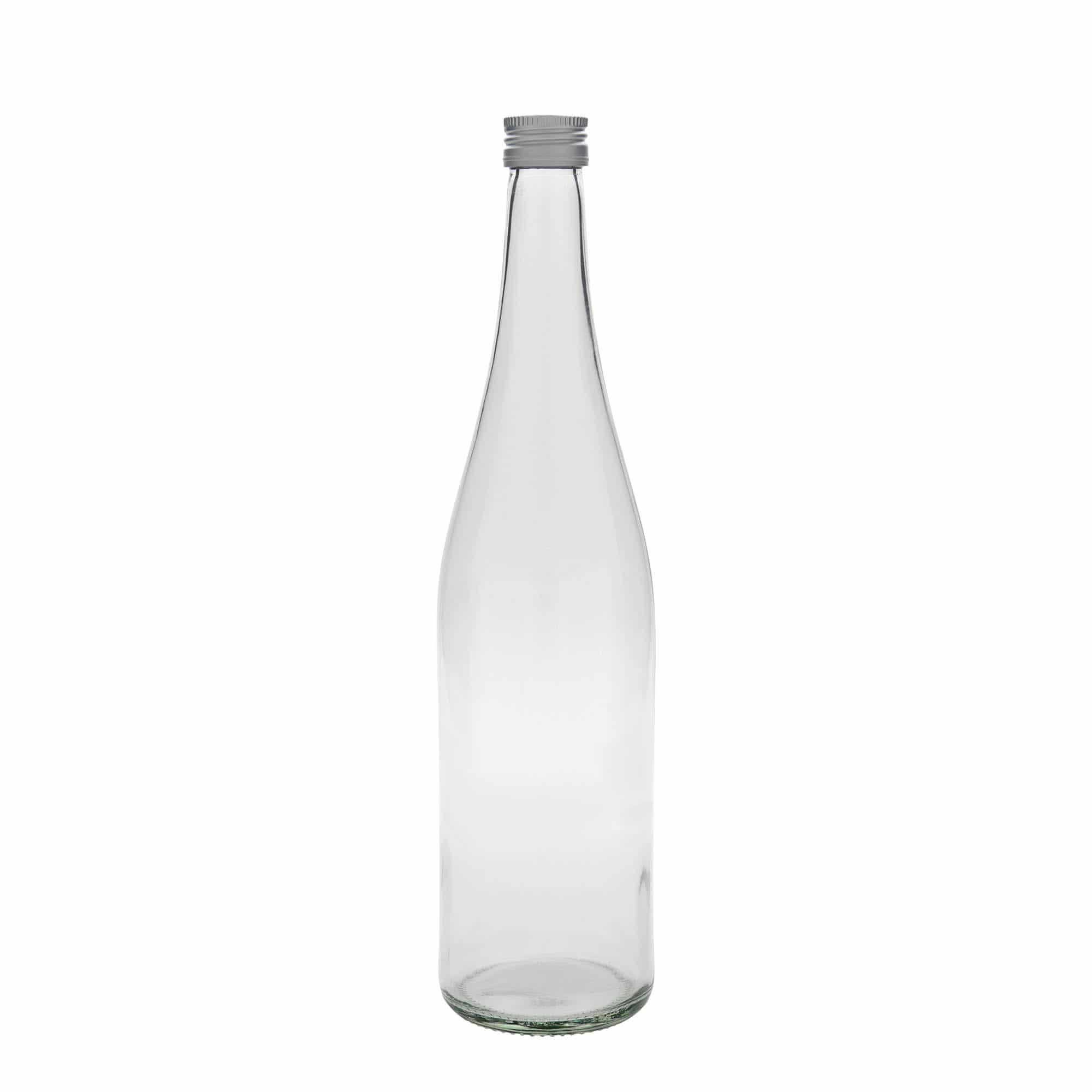 750 ml стъклена бутилка за вино тип кегла, затваряне: капачка PP 28
