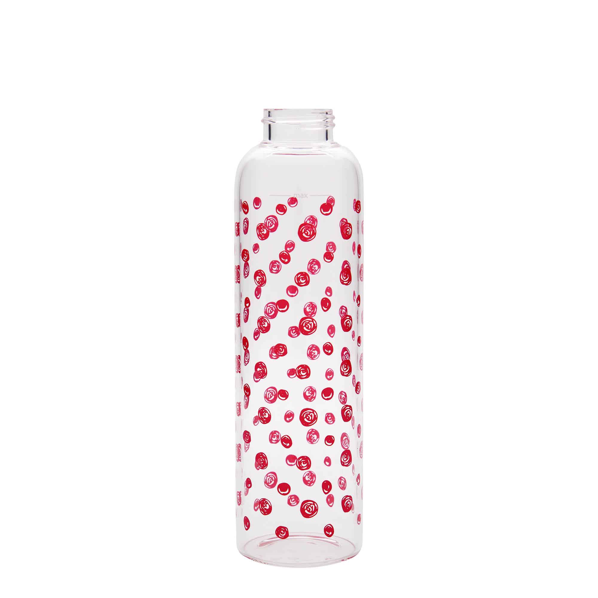 500 ml бутилка за вода и напитки „Perseus“, мотив: червени точки, затваряне: винтова капачка 500 ml бутилка за вода и напитки „Perseus“, мотив: червени точки, затваряне: винтова капачка