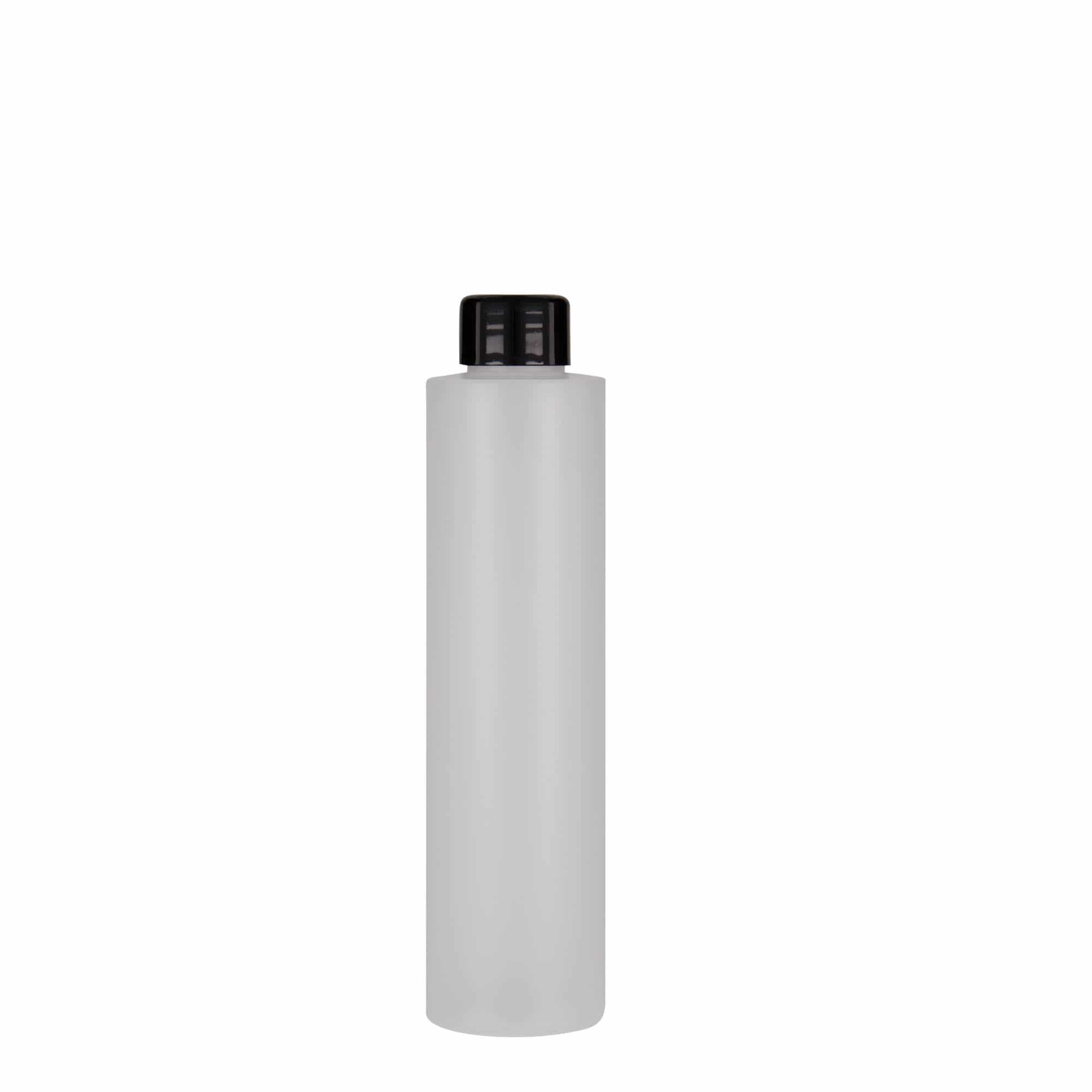 200 ml пластмасова бутилка „Pipe“, HDPE, естествен цвят, затваряне: винтова капачка GPI 24/410