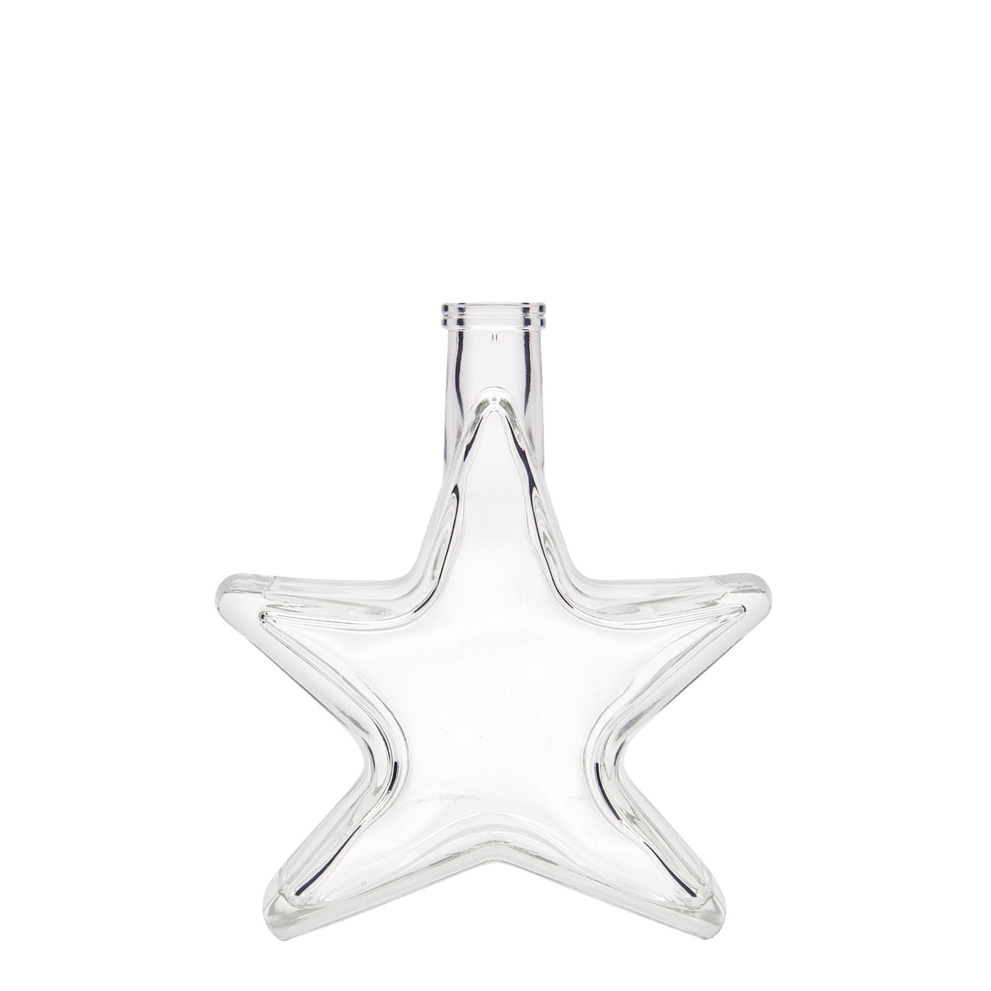 200 мл стъклена бутилка „Звезда“, гърло: корк 200 мл стъклена бутилка „Звезда“, гърло: корк