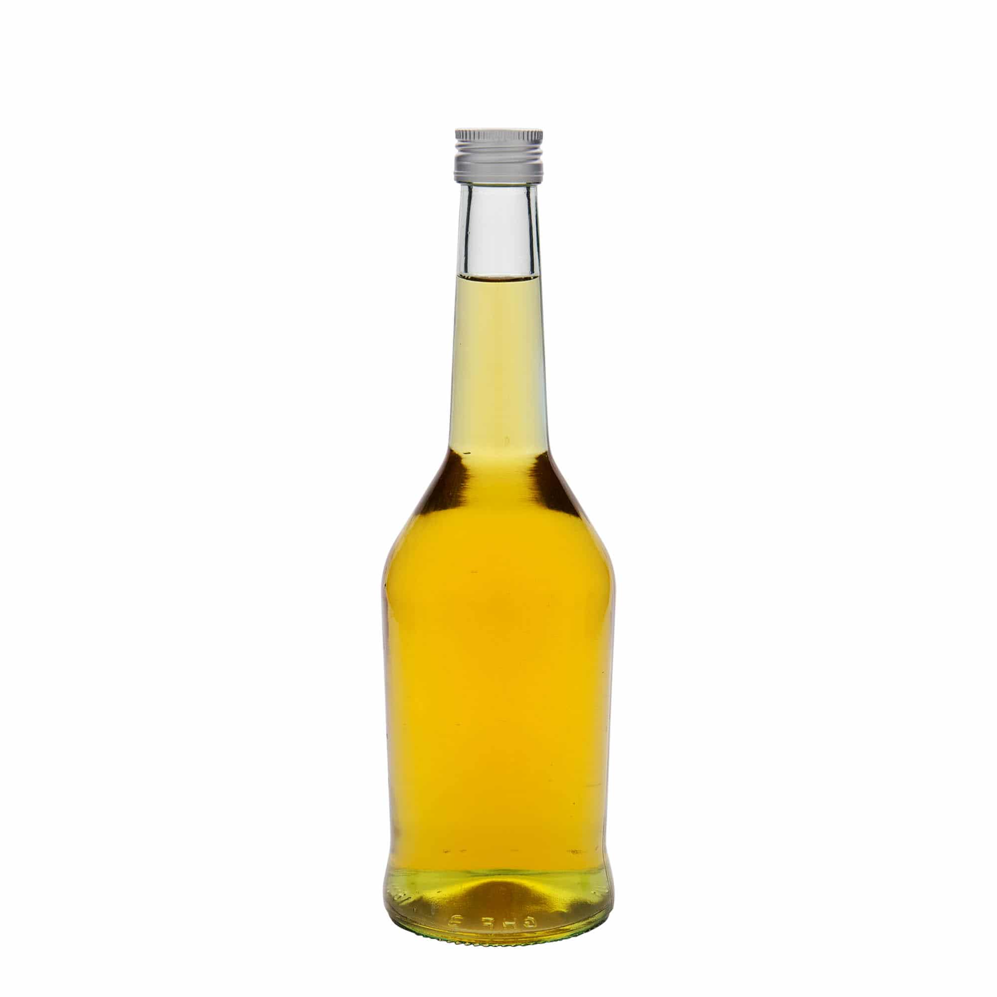 500 ml стъклена бутилка за спиртни напитки, затваряне: капачка PP 28