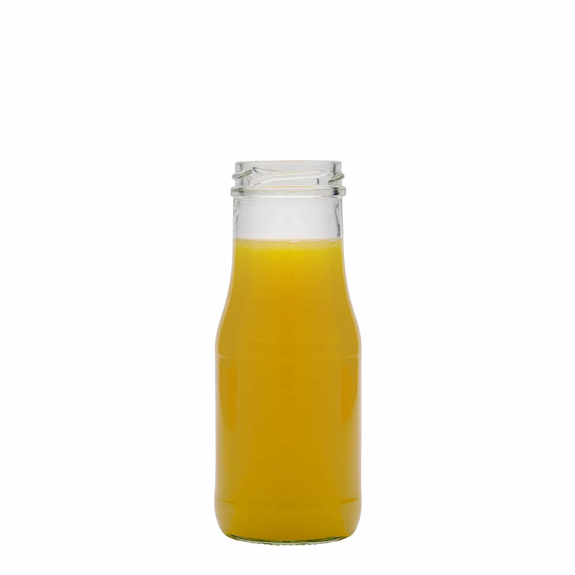 250 ml стъклена бутилка „Susann“, затваряне: винтов капак Twist-Off (TO 48)