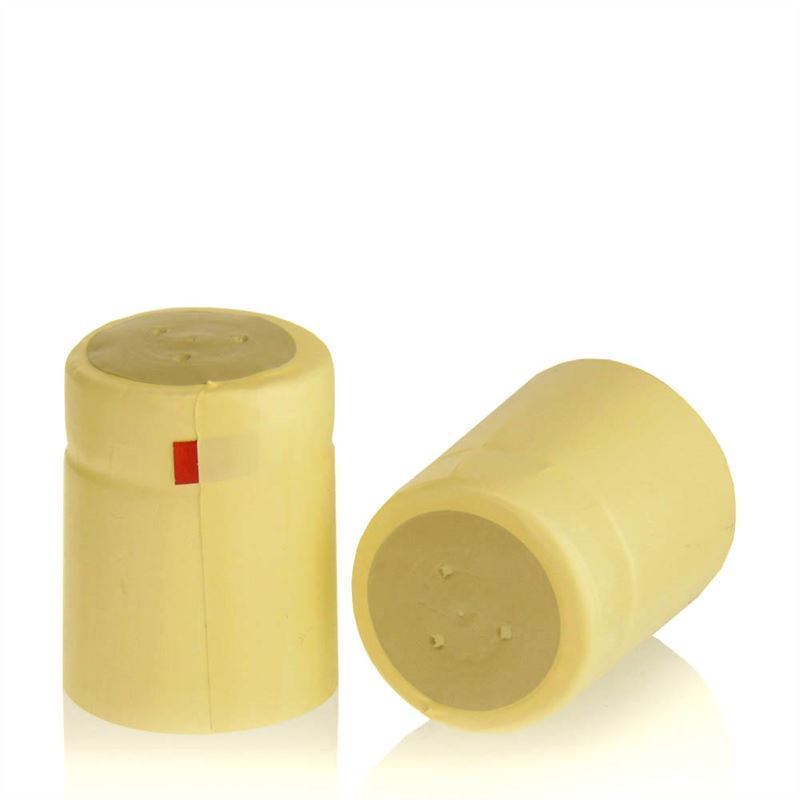 Термосвиваема капсула 32x41, PVC пластмаса, цвят шампанско